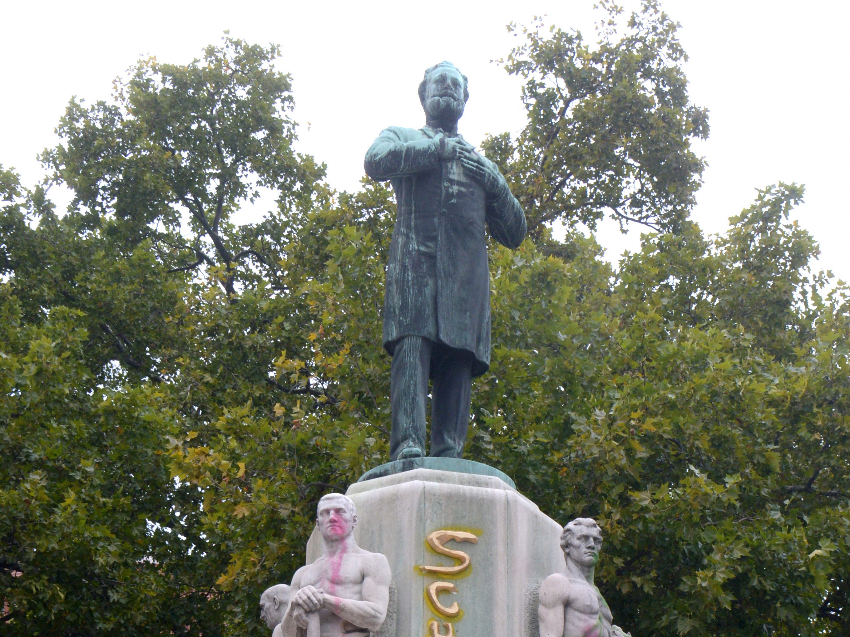 Das Lueger-Denkmal sorgt seit Jahren für Debatten.