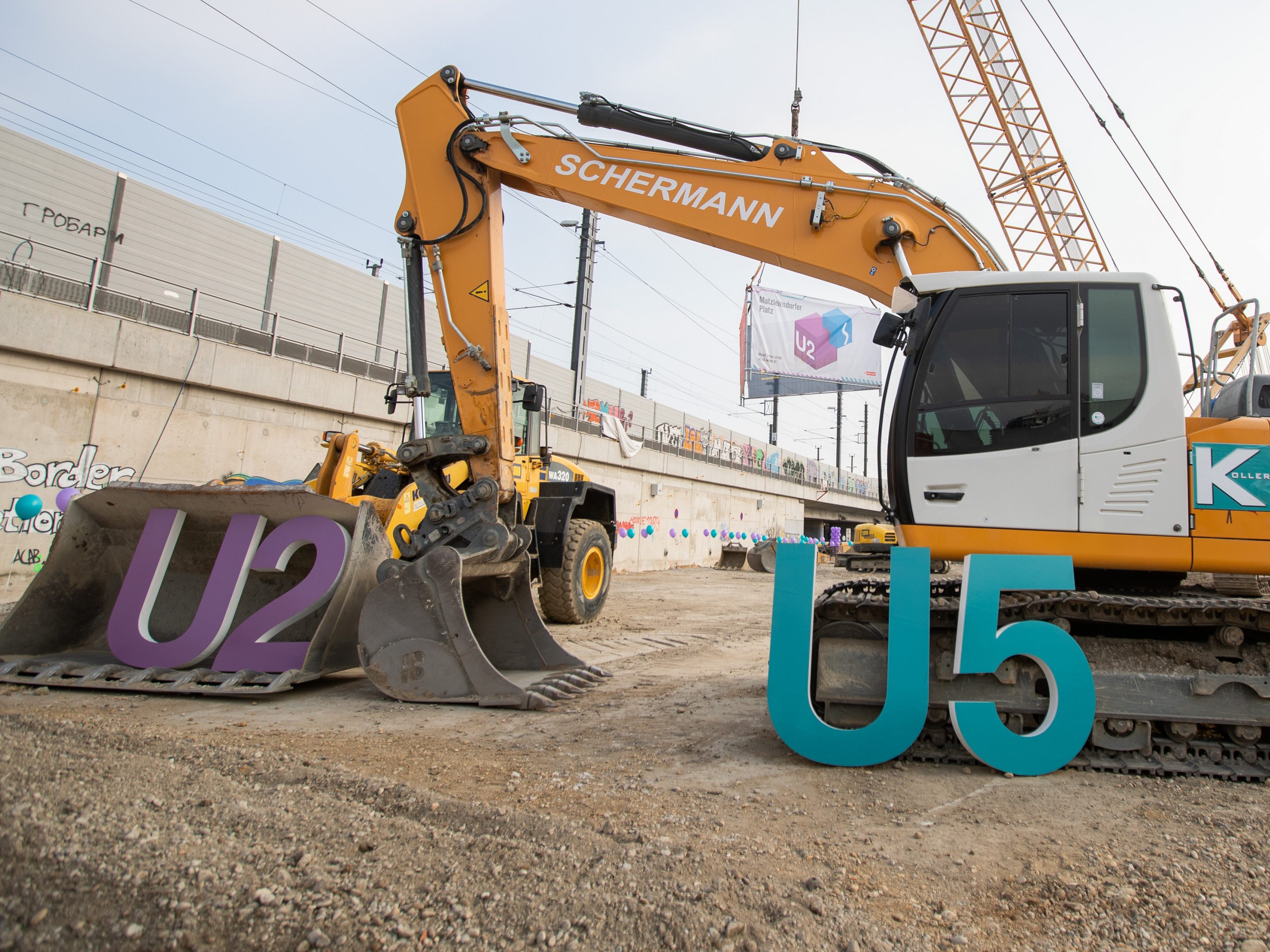 Wegen der Umbauarbeiten für die neue U5 kommt es zu einer längeren Teilsperre der Wiener U-Bahn-Linie U2.