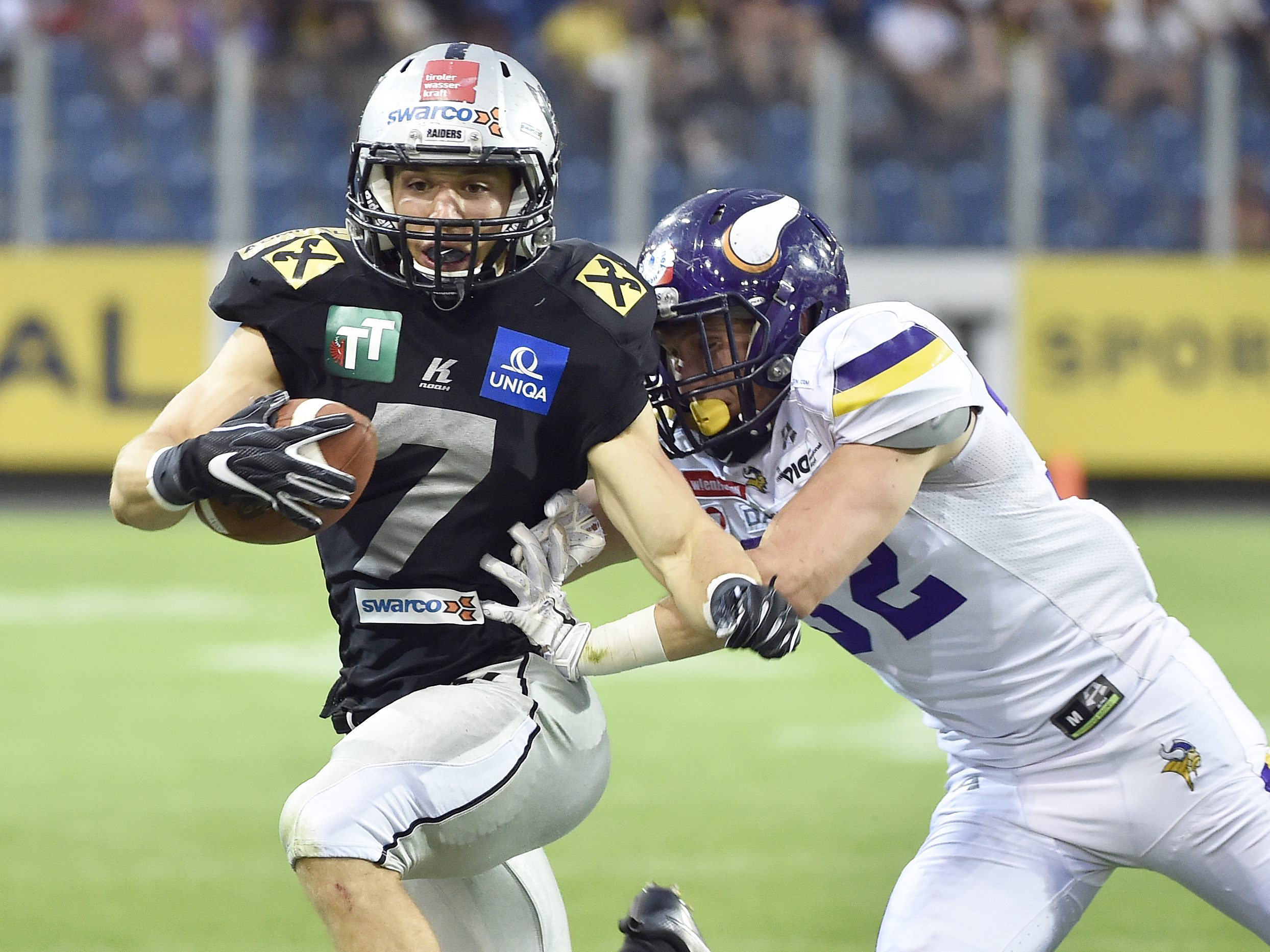 Die Dacia Vienna Vikings mussten sich geschlagen geben. Die Dacia Vienna Vikings mussten sich geschlagen geben.