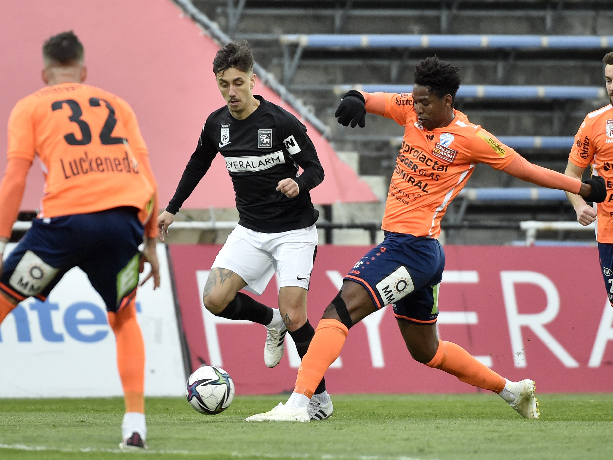 LIVE-Ticker zum Spiel Hartberg gegen Admira ab 17.00 Uhr.