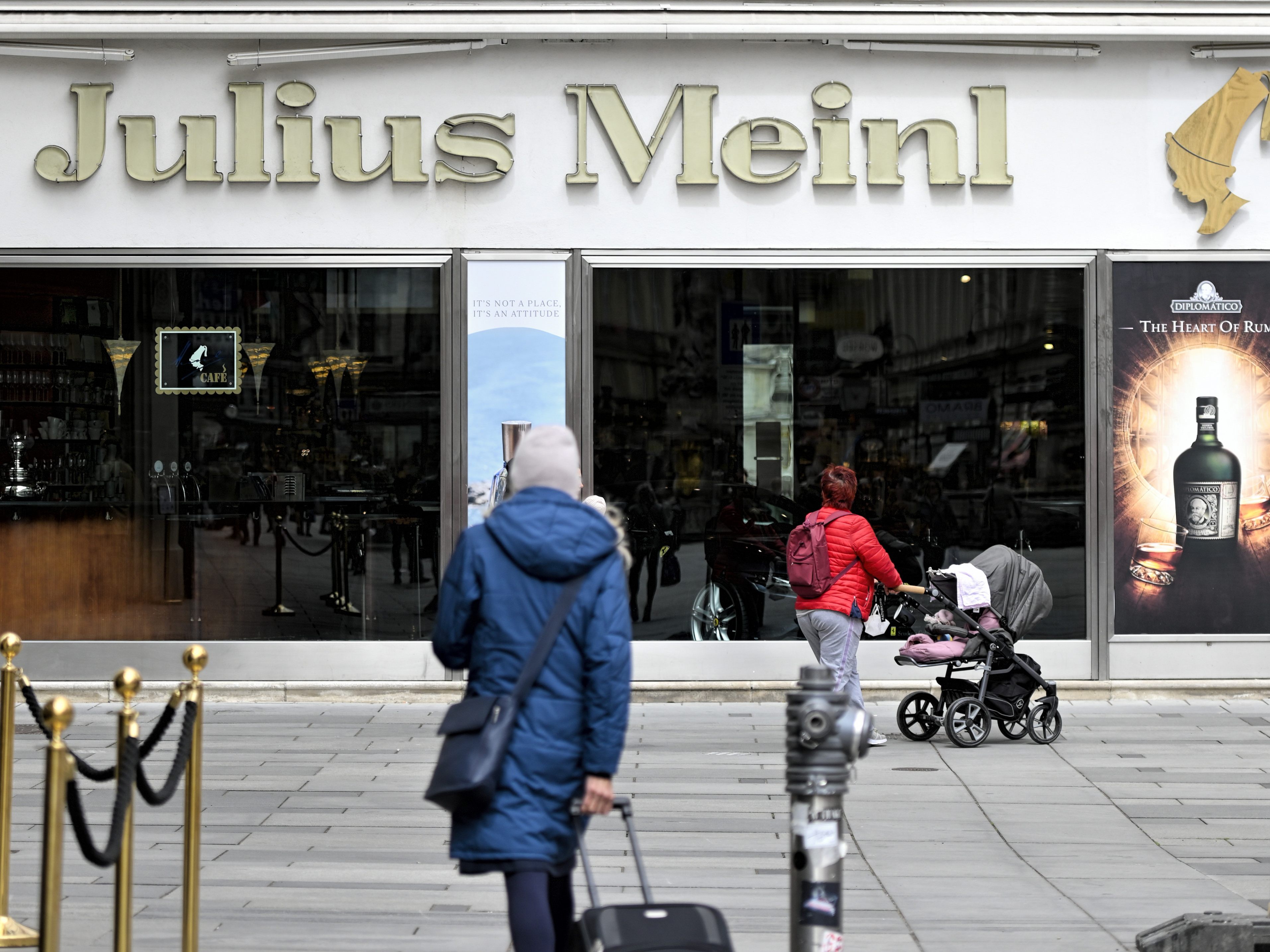Der Luxus-Greißler Meinl wird grundlegend umgestaltet. Der Luxus-Greißler Meinl wird grundlegend umgestaltet.