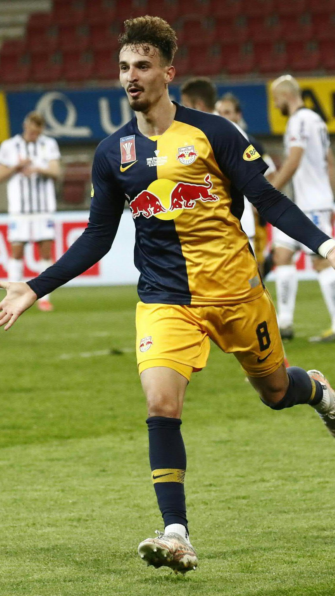 Berisha sorgte für das wichtige 1:0 der Salzburger.