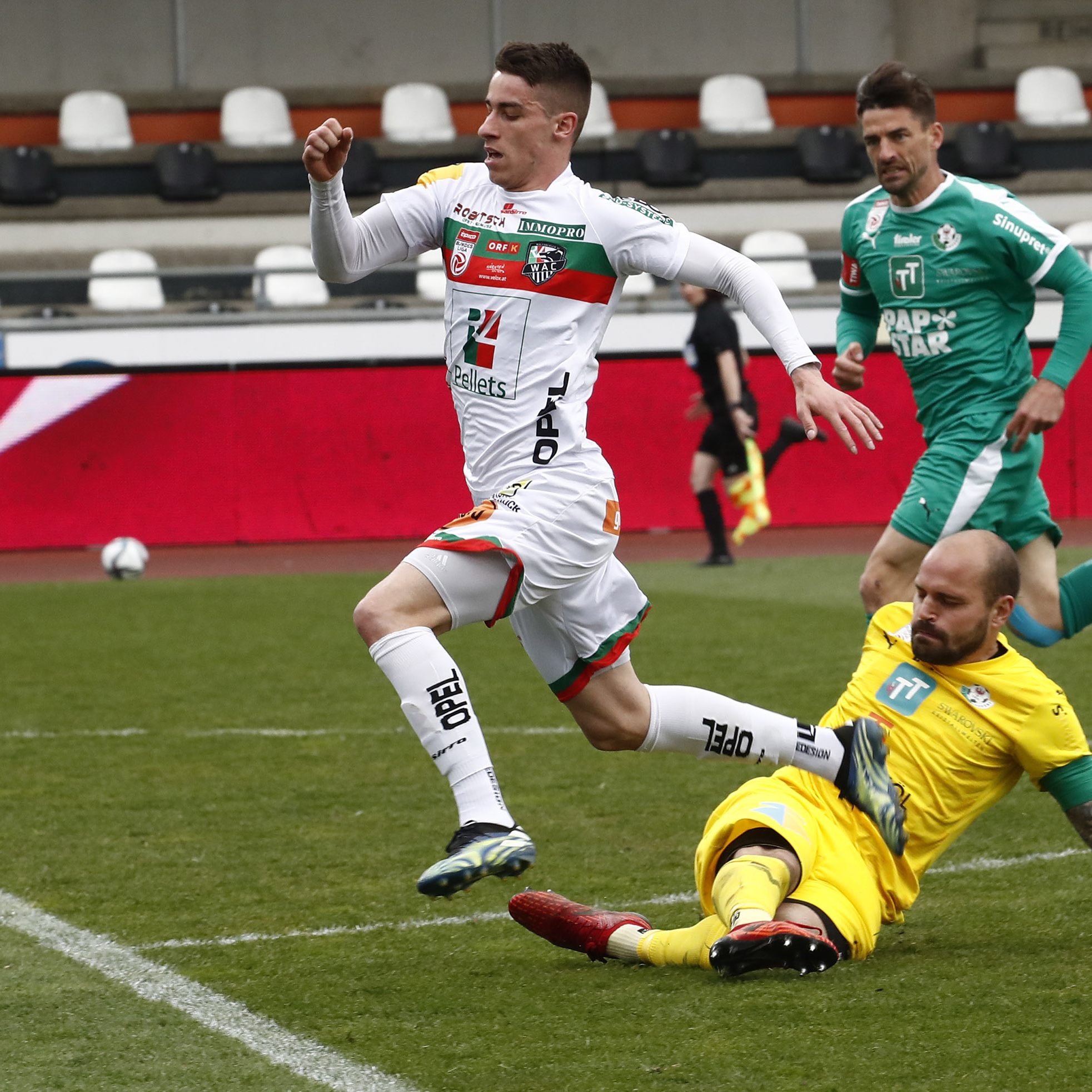 LIVE-Ticker zum Spiel WSG Tirol gegen WAC ab 17.00 Uhr.