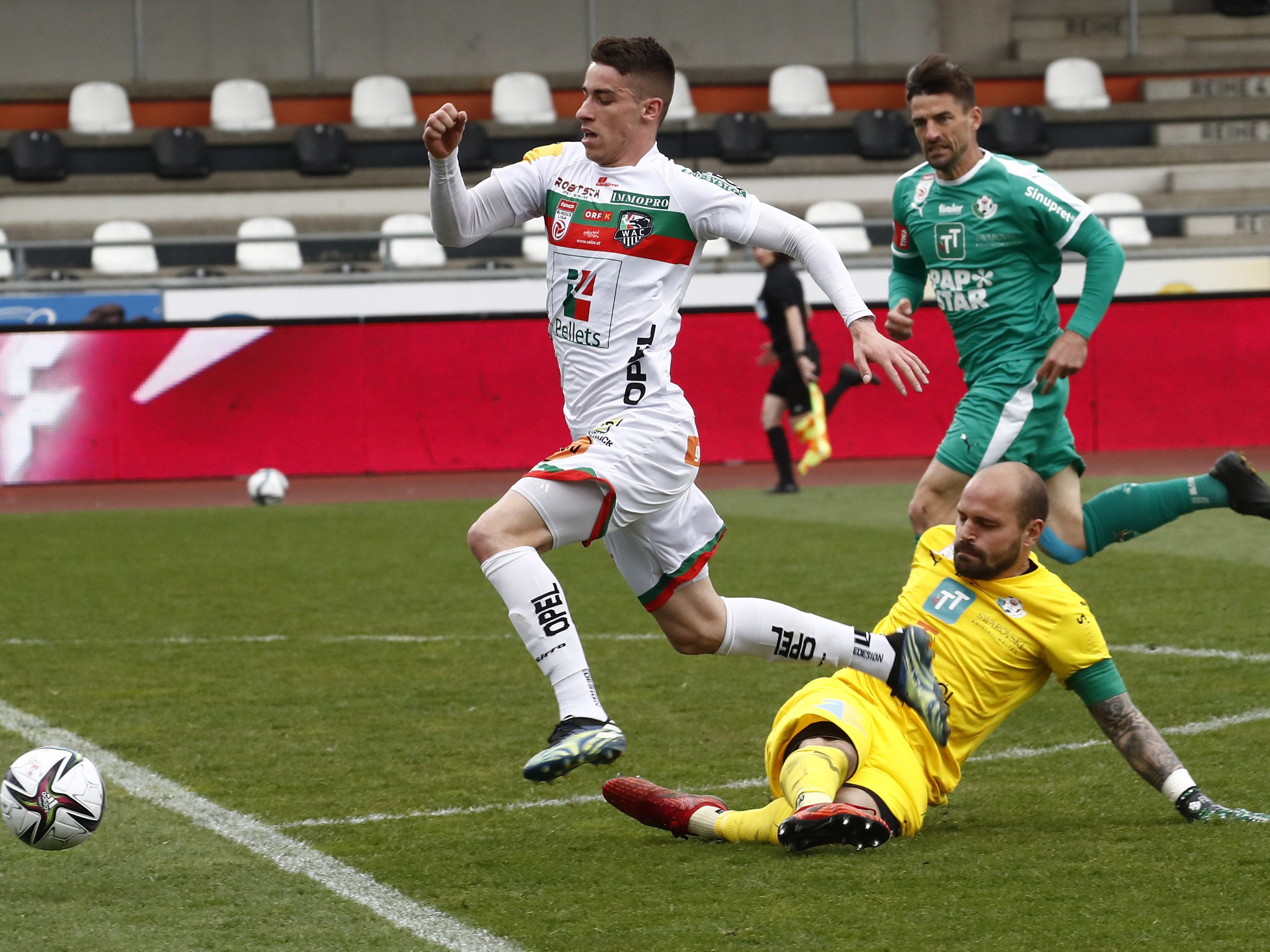 LIVE-Ticker zum Spiel WSG Tirol gegen WAC ab 17.00 Uhr.