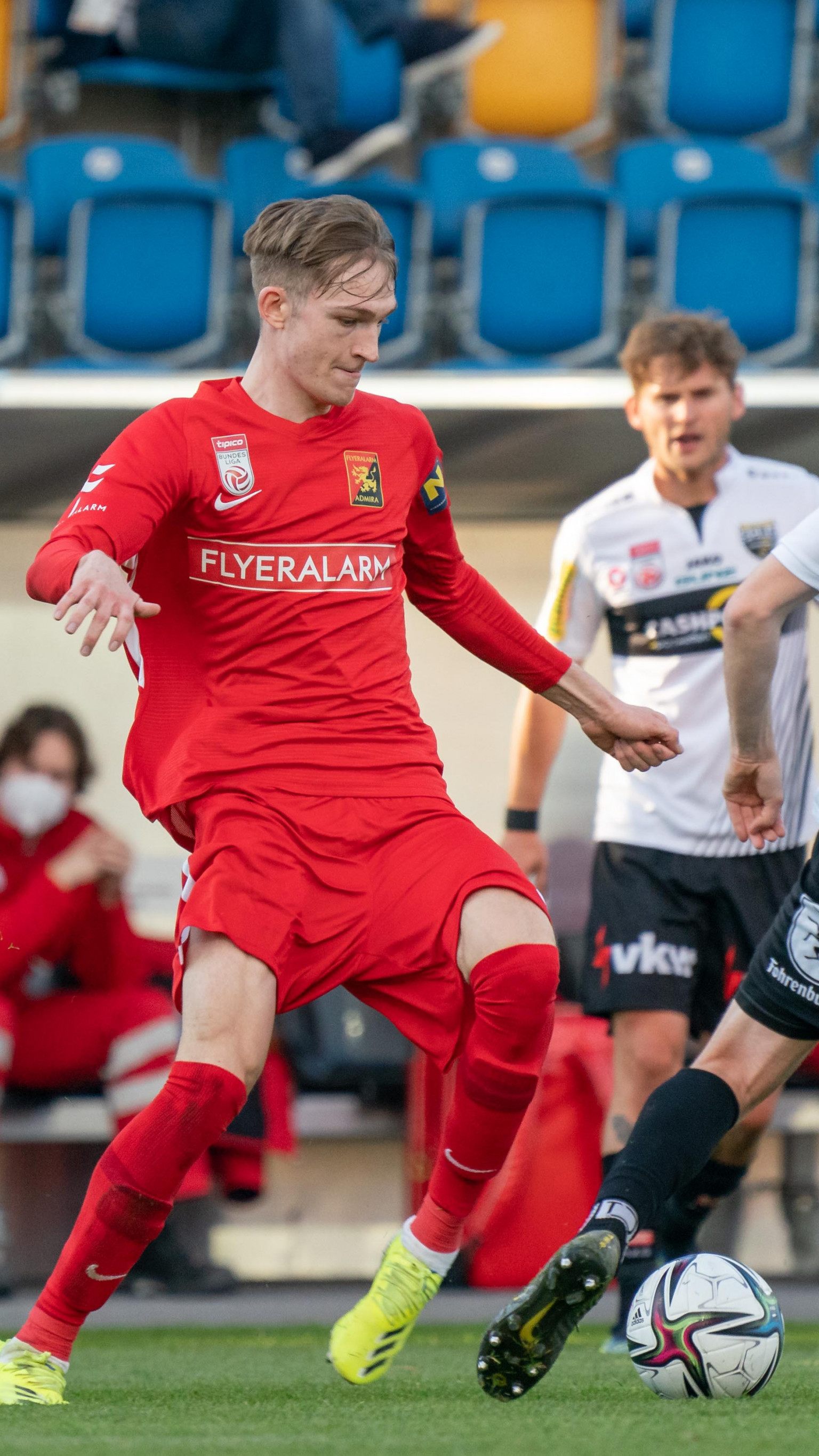 Das Bundesligamatch zwischen Admira und Altach steht wegen Coronafällen vor der Absage.