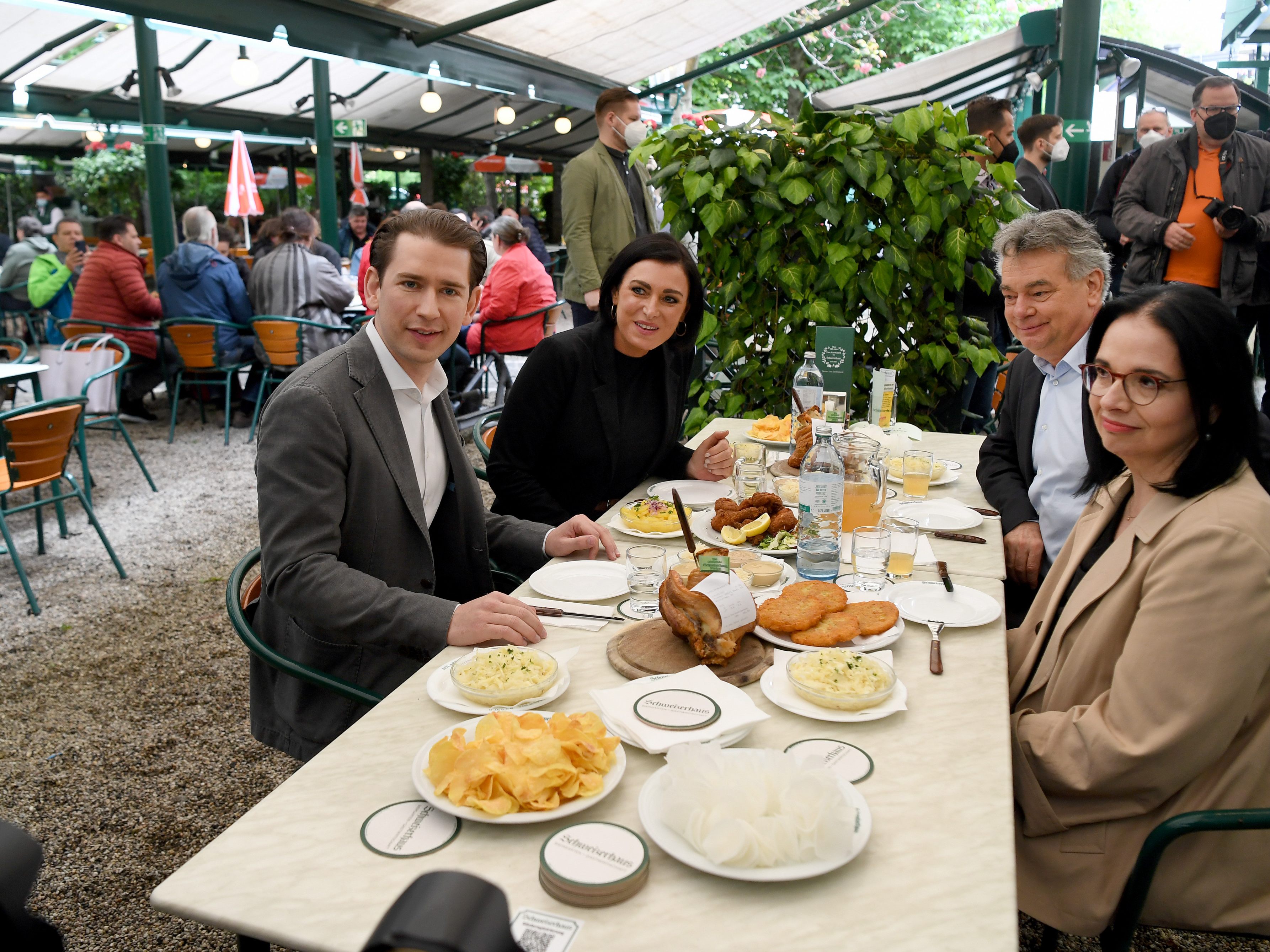 Der Schweizerhaus-Besuch sorgte für vielerlei Aufregung.