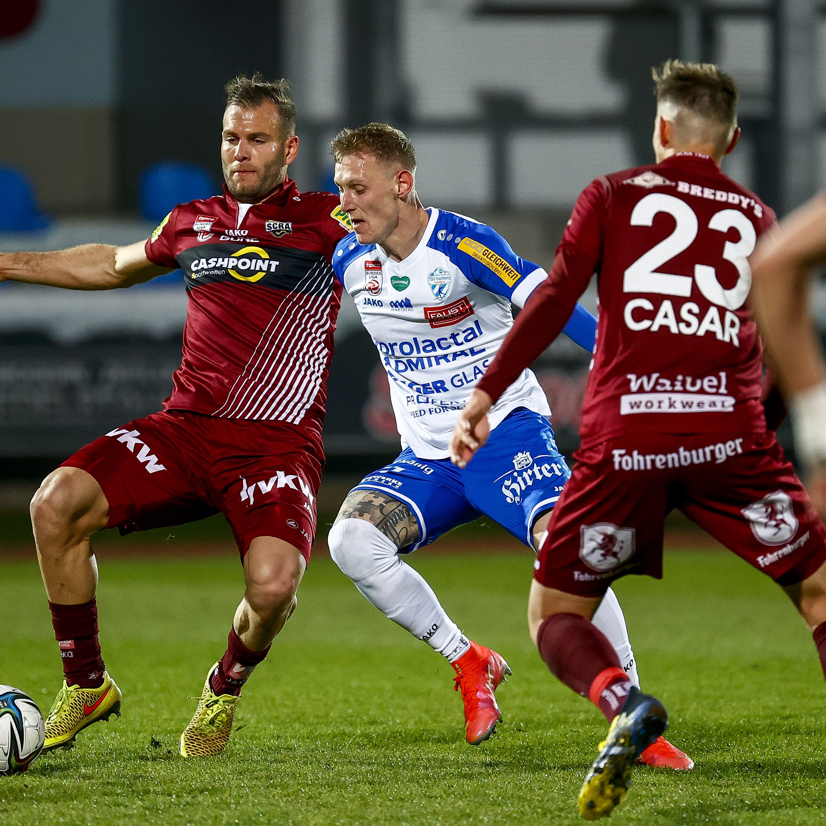 LIVE-Ticker zum Spiel TSV Hartberg gegen SV Ried ab 17.00 Uhr.