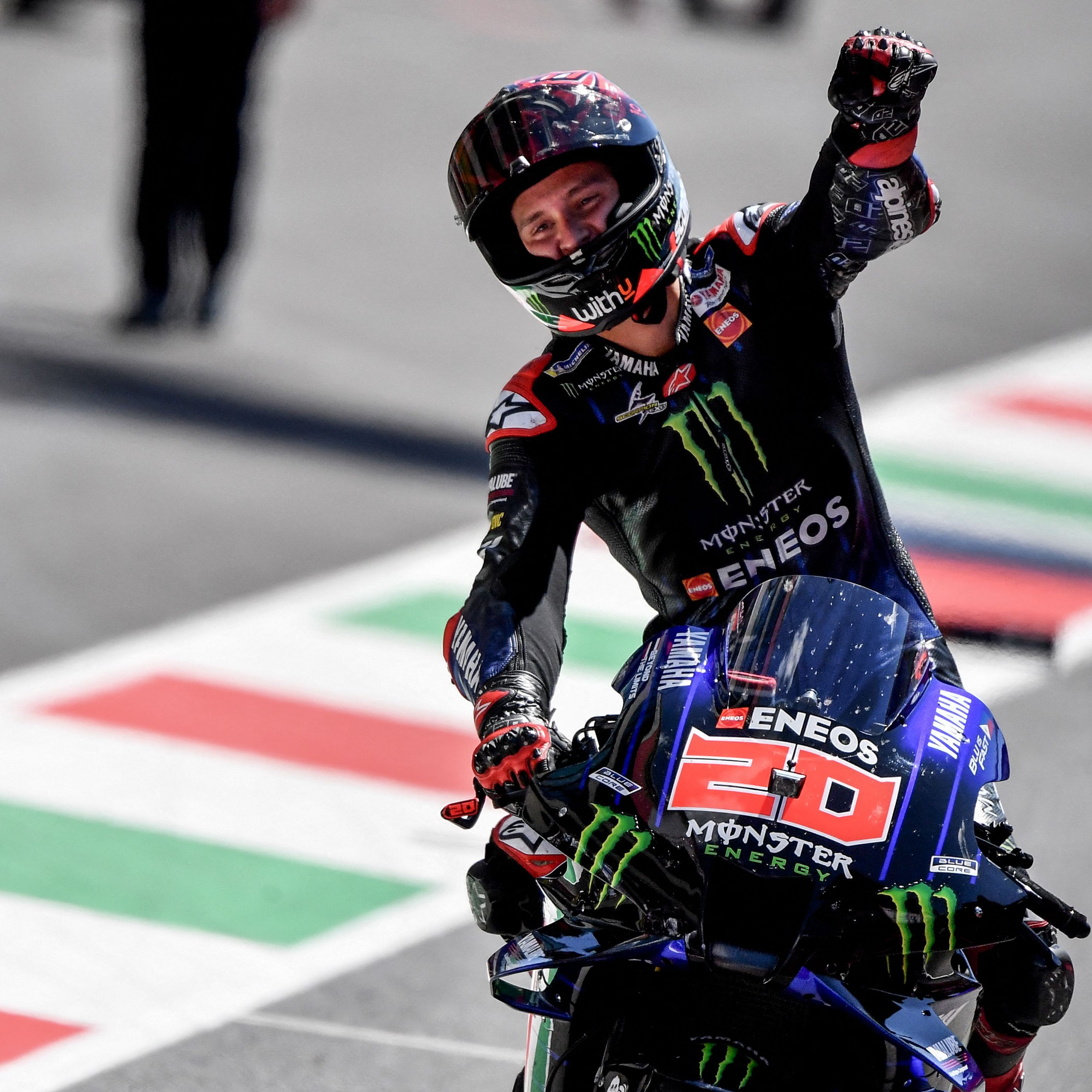 Fabio Quartararo hat das MotoGP-Rennen in Mugello gewonnen.