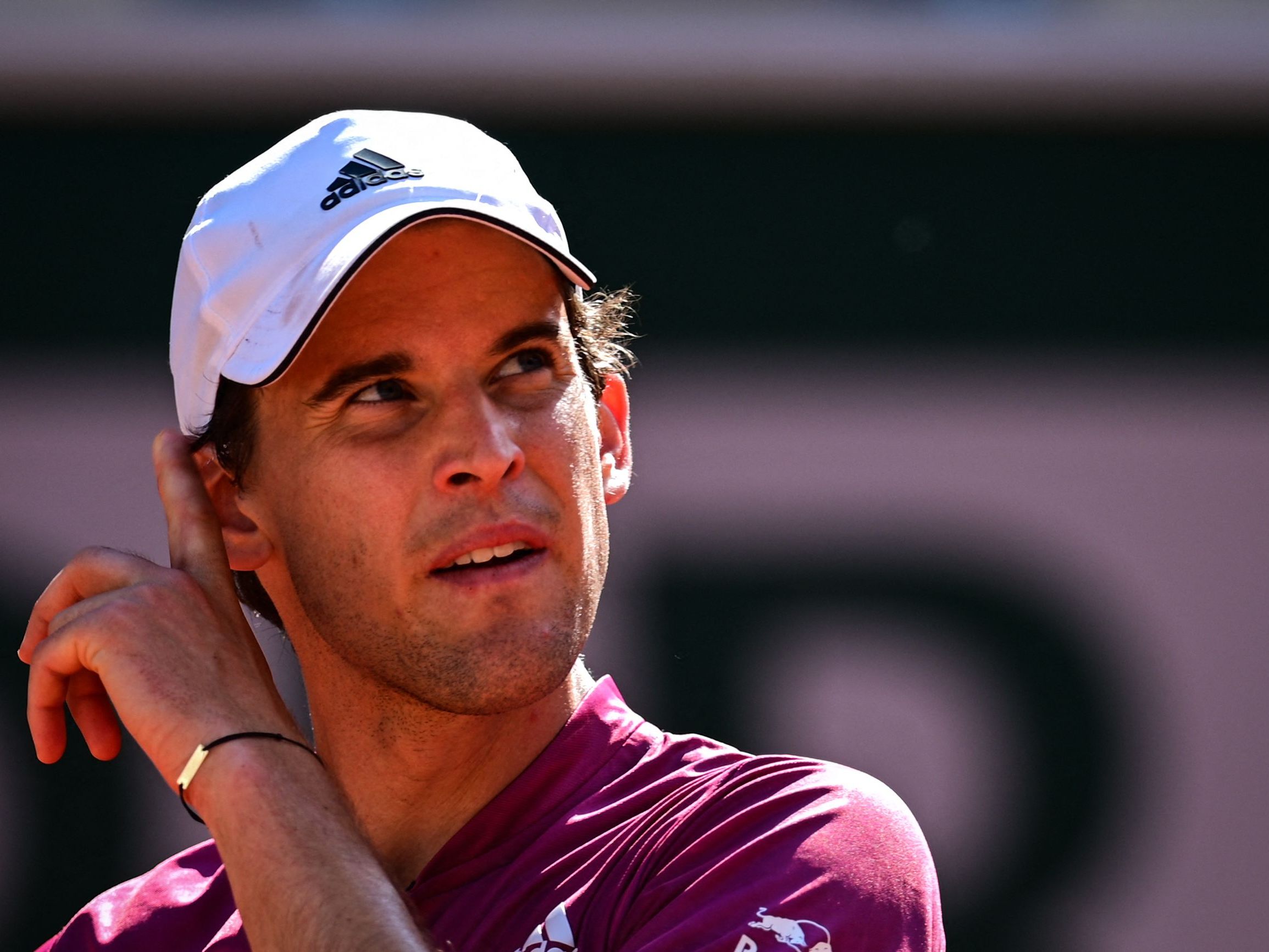 Dominic Thiem ist schon in der ersten Runde der French Open ausgeschieden. Dominic Thiem ist schon in der ersten Runde der French Open ausgeschieden.