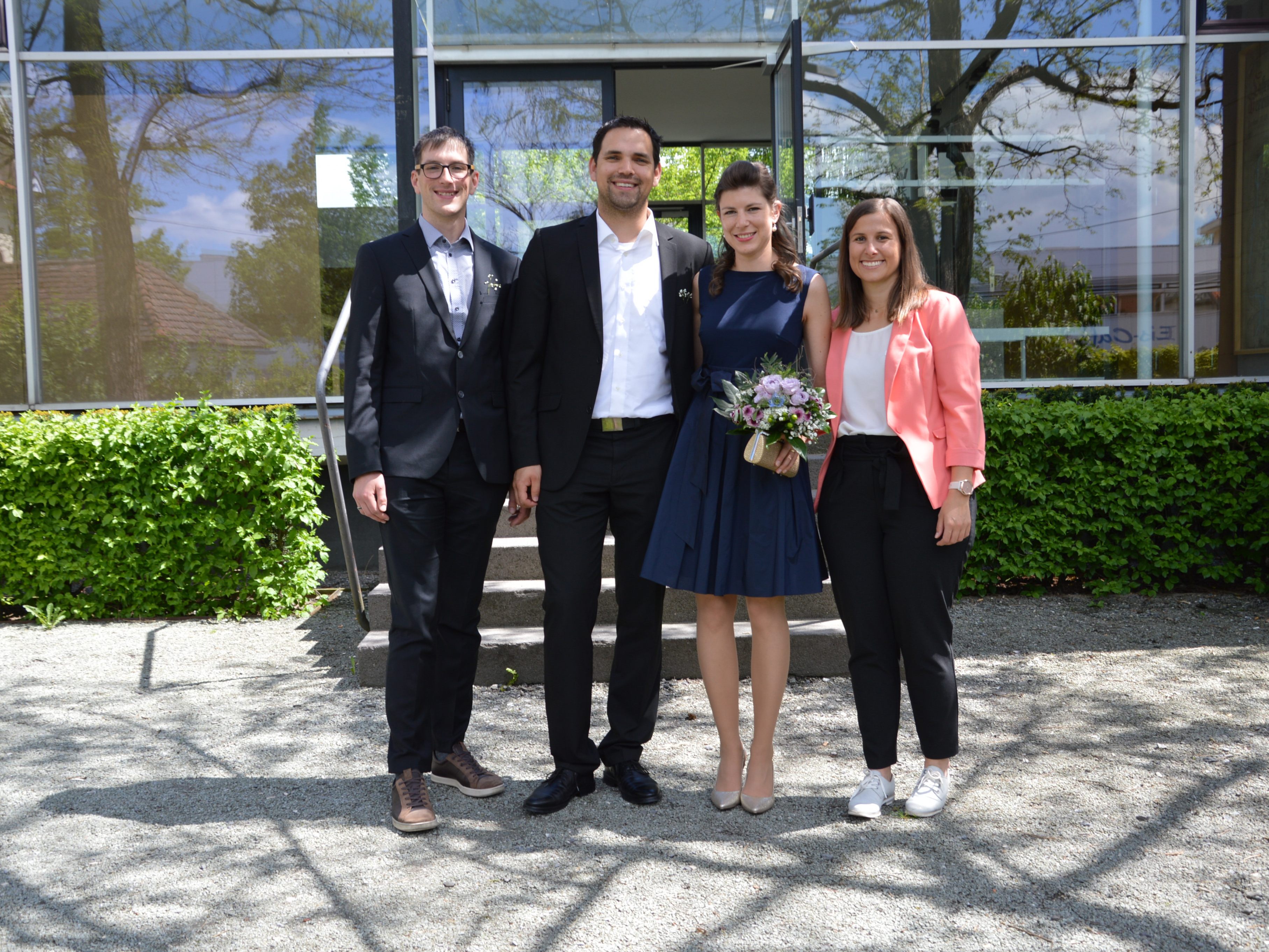 Coline Grabher und Simon Dünser haben geheiratet. Coline Grabher und Simon Dünser haben geheiratet.