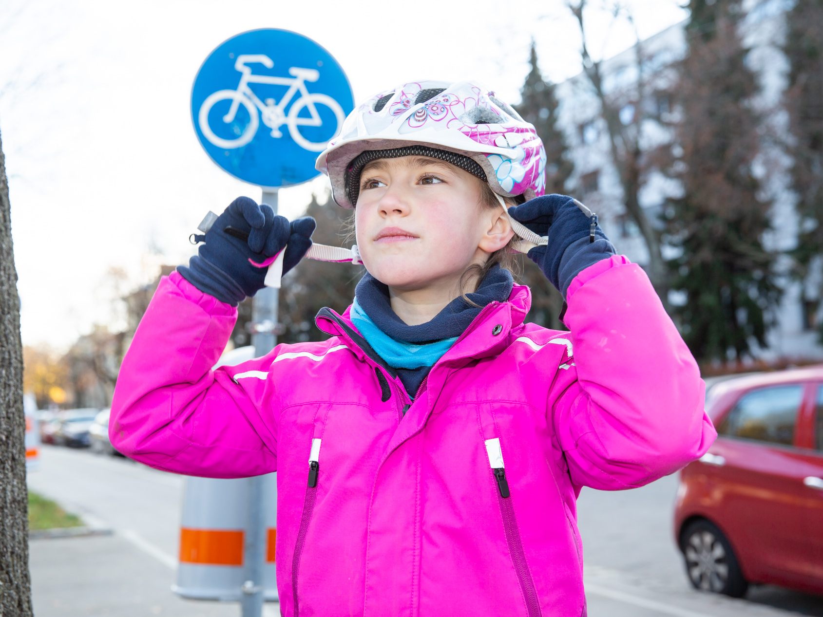 Mit der Radhelmpflicht für Kinder konnten laut KFV 3.000 Kopfverletzungen verhindert werden.