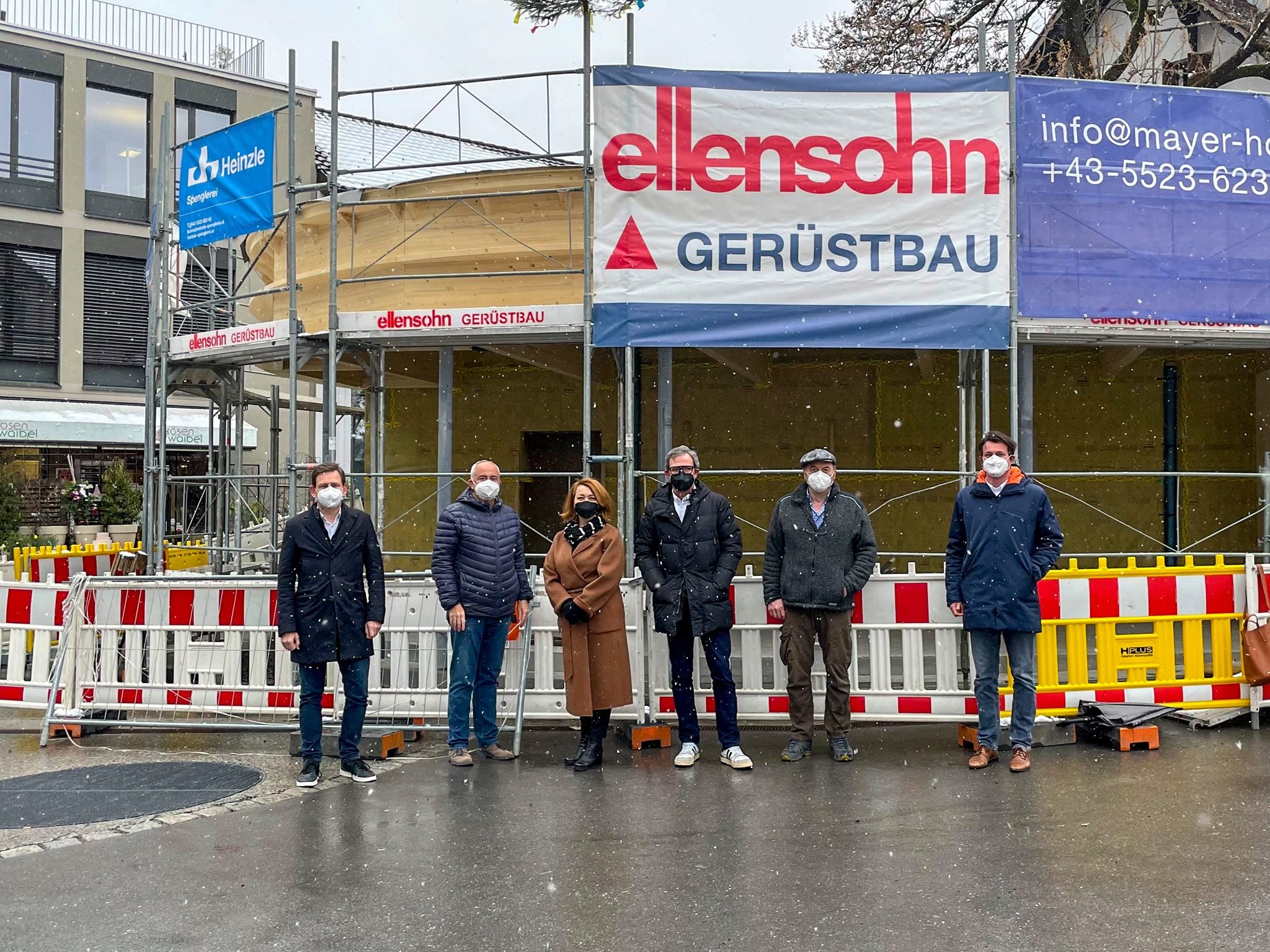 Firstfeier am Garnmarkt