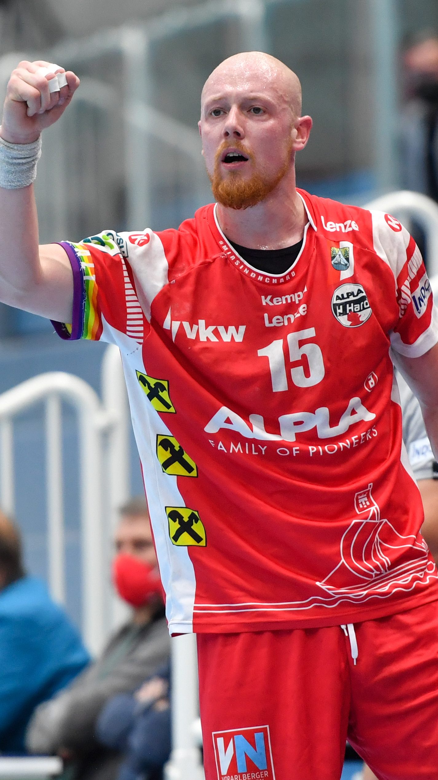 Die Harder jubelten heute über den wichtigen Heimsieg im ersten Viertelfinal-Duell.