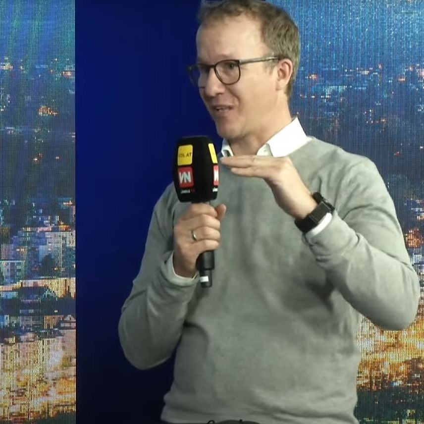 Landesrat Christian Gantner zu Gast bei "Vorarlberg LIVE" am 5. Mai.