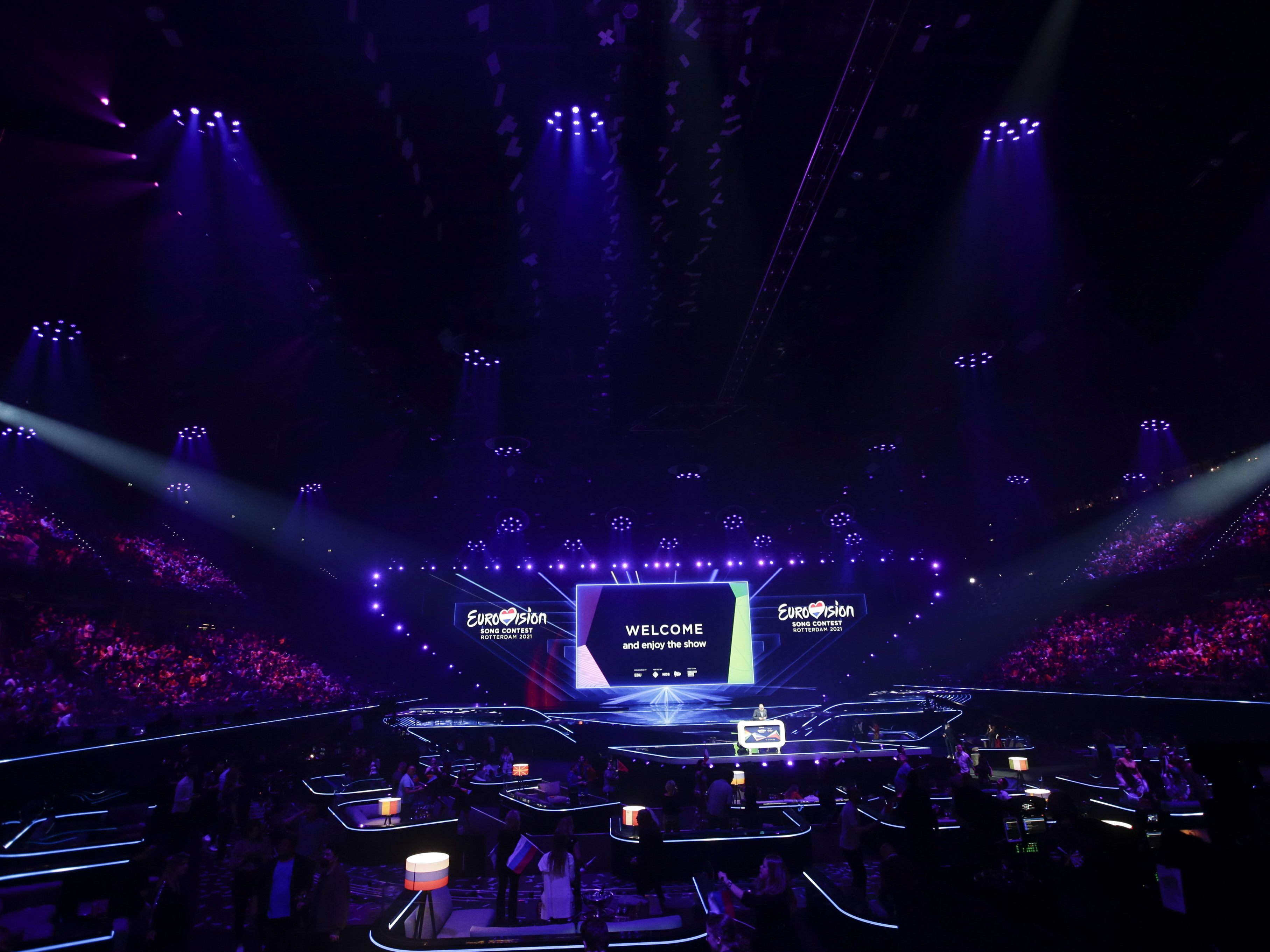 Der Eurovision Song Contest wird heuer als Feldversuch durchgeführt. Der Eurovision Song Contest wird heuer als Feldversuch durchgeführt.