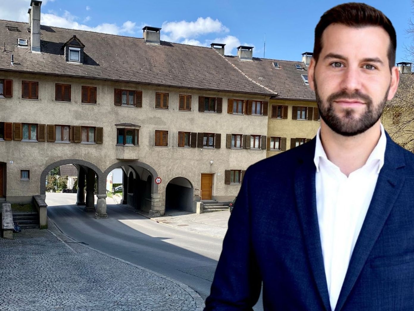 Bürgermeister Simon Tschann kann die Bewohner der Bludenzer Südtiroler Siedlung beruhigen.