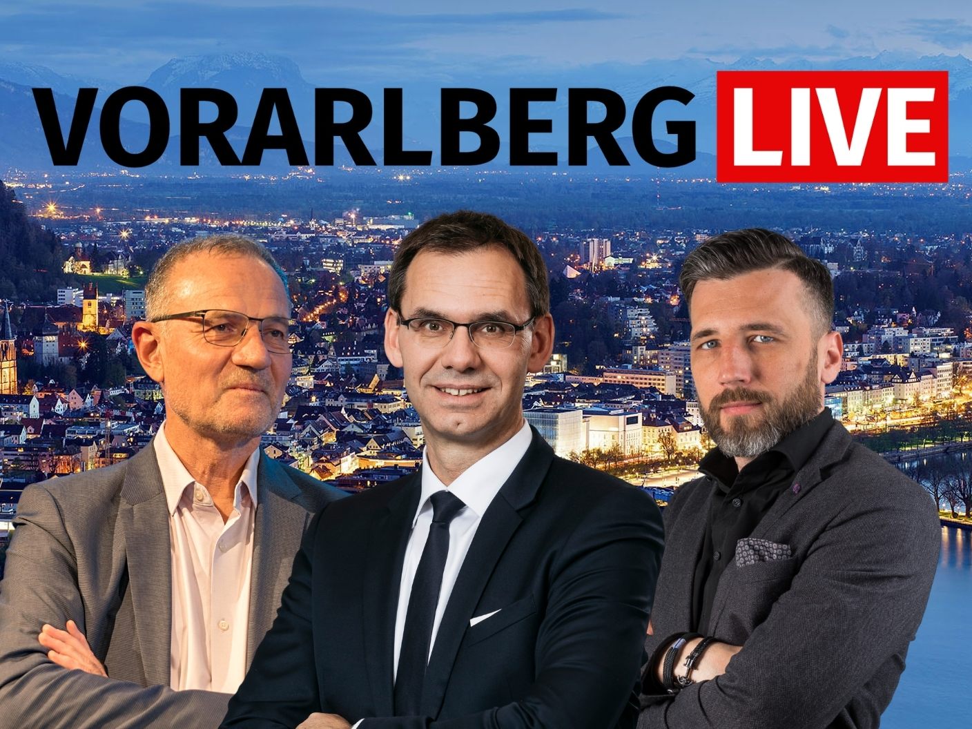 Landesweite Öffnungen: Markus Wallner und Armin Fidler heute um 17 Uhr in "Vorarlberg LIVE".