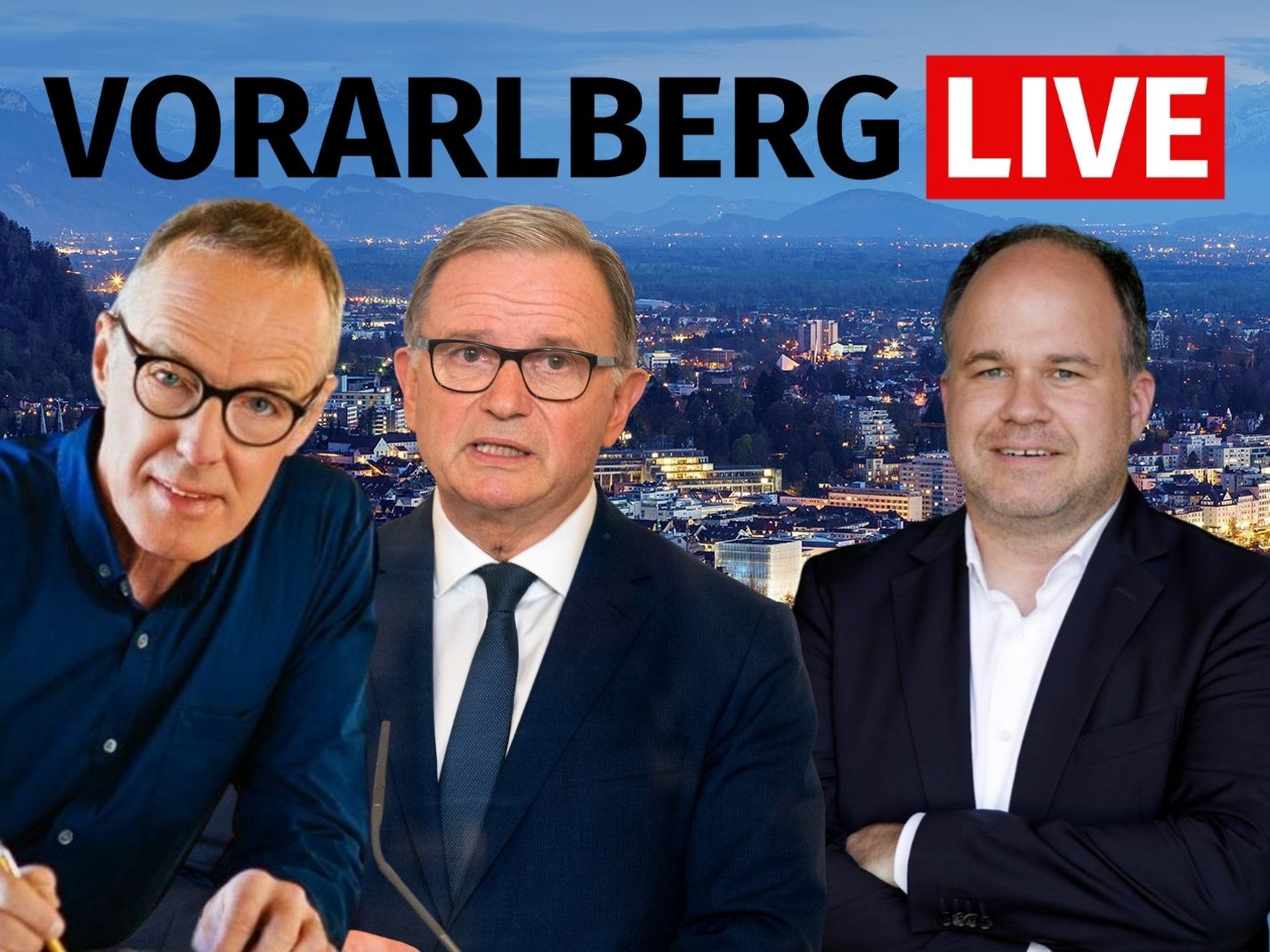 Karlheinz Kopf und Hermann Kaufmann zu Gast bei "Vorarlberg LIVE": Karlheinz Kopf und Hermann Kaufmann zu Gast bei "Vorarlberg LIVE":