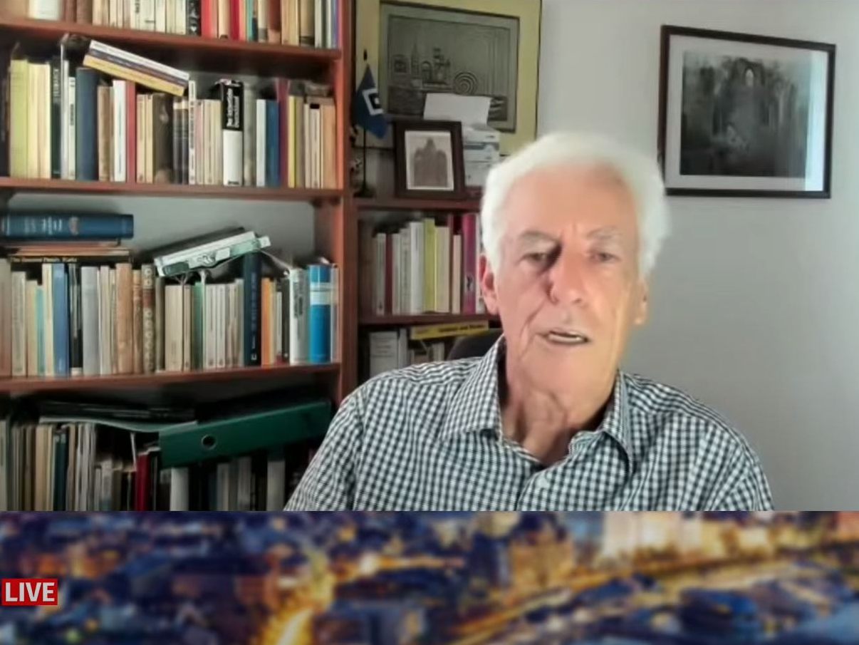 Prof. Dr. Moshe Zimmermann zu Gast bei "Vorarlberg LIVE". Prof. Dr. Moshe Zimmermann zu Gast bei "Vorarlberg LIVE".