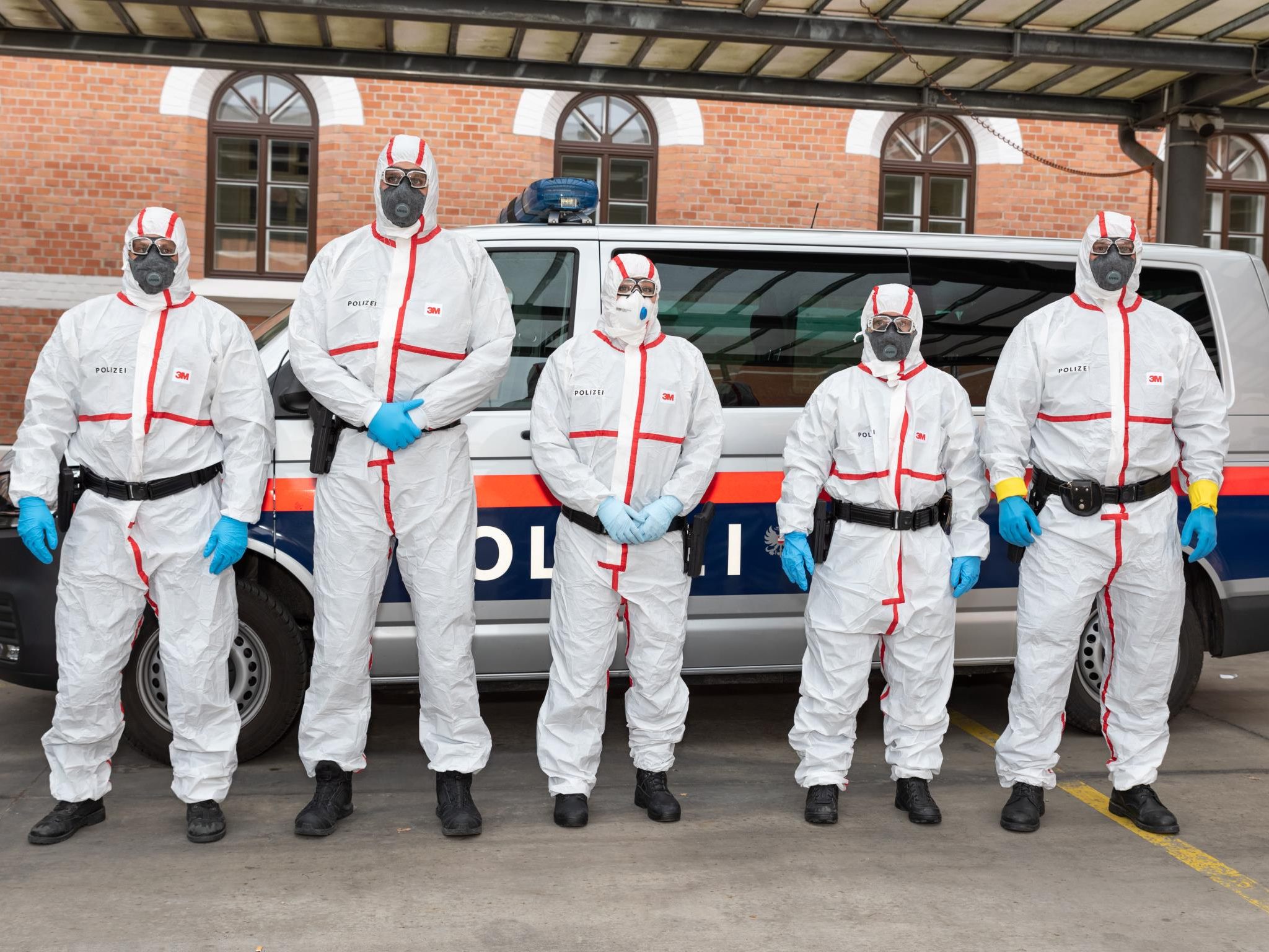 Der Corona-Spezialtrupp der Polizei musste anrücken. Der Corona-Spezialtrupp der Polizei musste anrücken.
