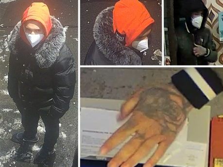 Die Polizei sucht diese Männer. Die Polizei sucht diese Männer.