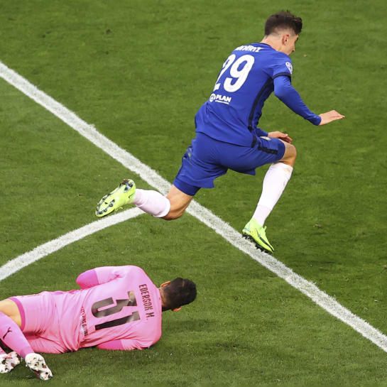 Havertz mit dem Goldtor