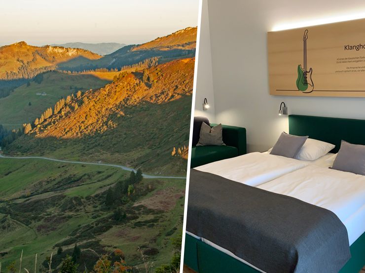 Kurzurlaub im JUFA Hotel in Laterns zu gewinnen.