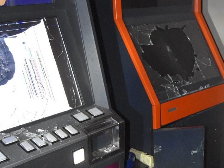 Der 48-Jährige brach mehrere Glücksspielautomaten auf.