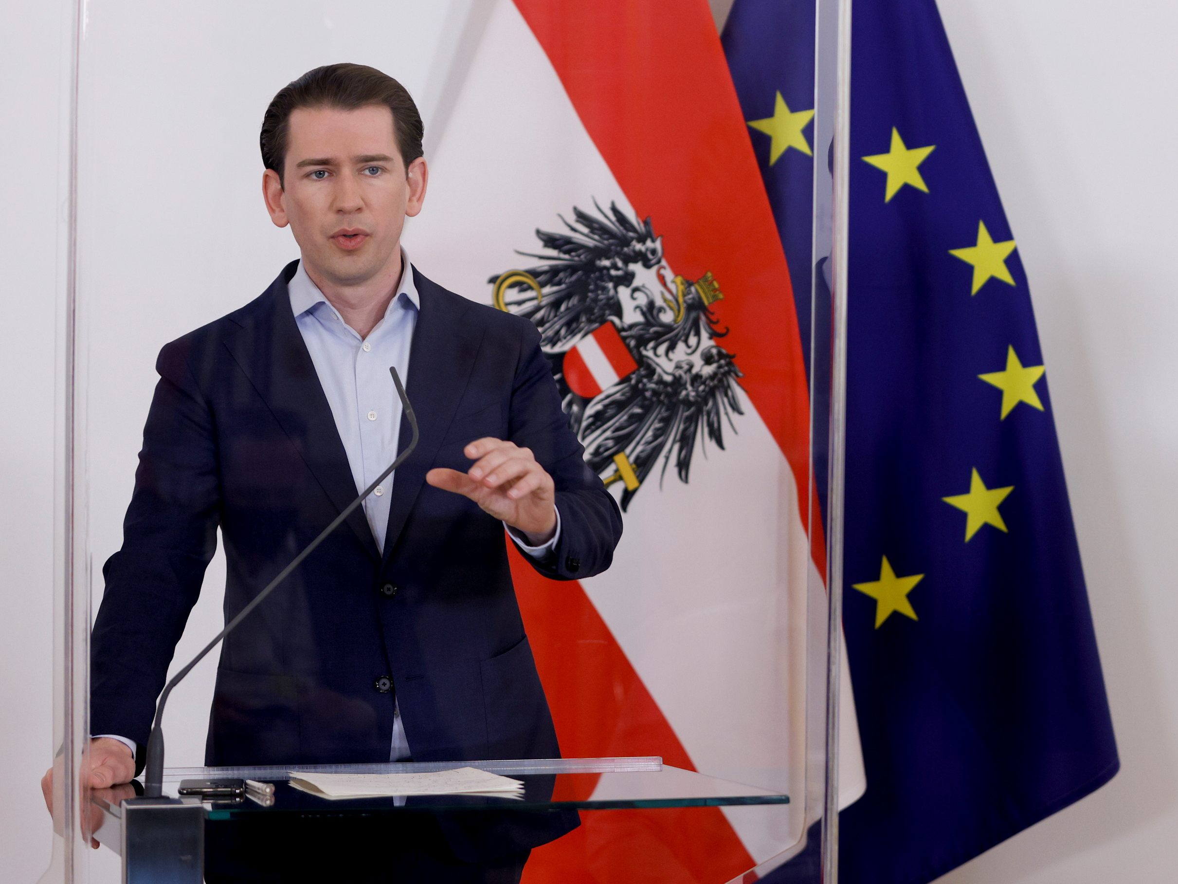 Die Regierung präsentiert die Lockerungen. Die Regierung präsentiert die Lockerungen.