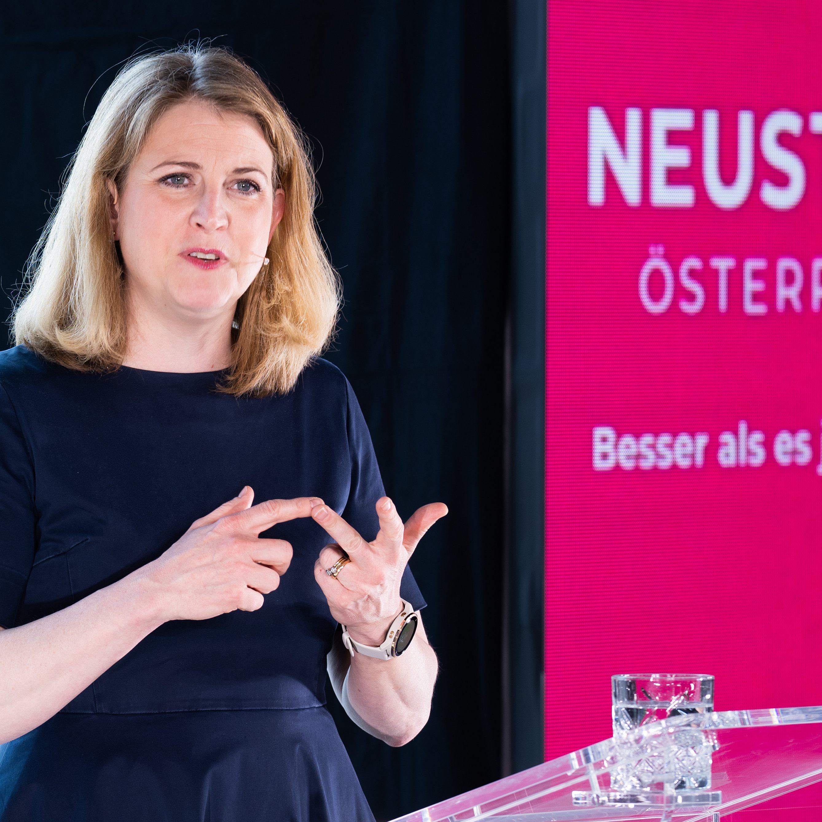 Die NEOS wollen einen Neustart für Österreich durchsetzen.