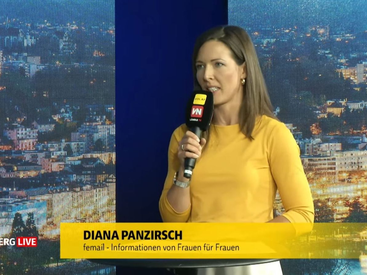 Diana Panzirsch war am Dienstag zu Gast in "Vorarlberg LIVE".