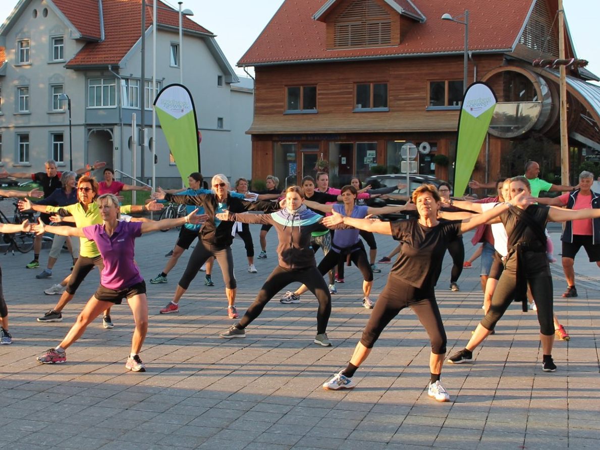 Aktiv in den Tag starten mit Vorarlberg >>bewegt.