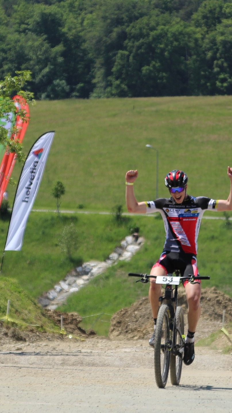 Julius Scherrer holt sich in überlegener Manier den Staatsmeistertitel der Junioren.