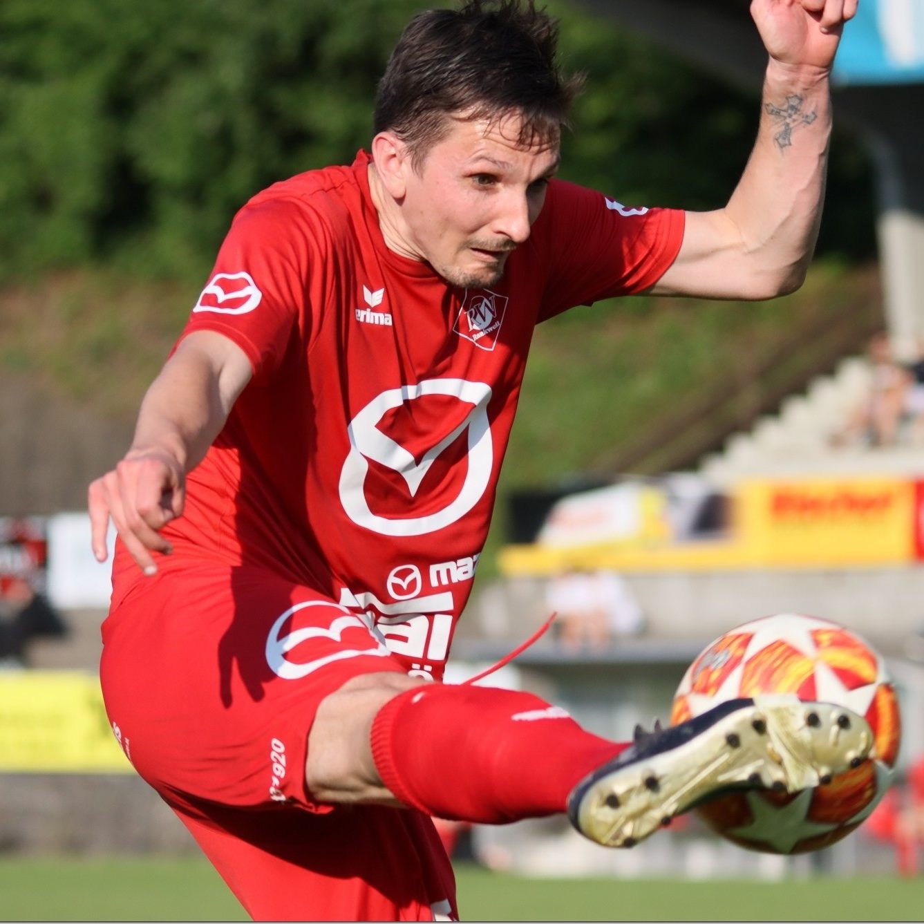 Rankweil Stürmer Fabian Koch blieb ohne Torerfolg.