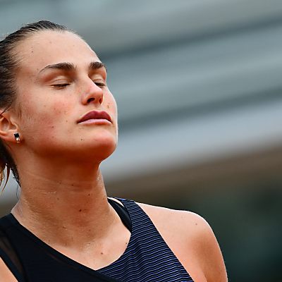 Aryna Sabalenka nach ihrem Out bei den French Open enttäuscht.