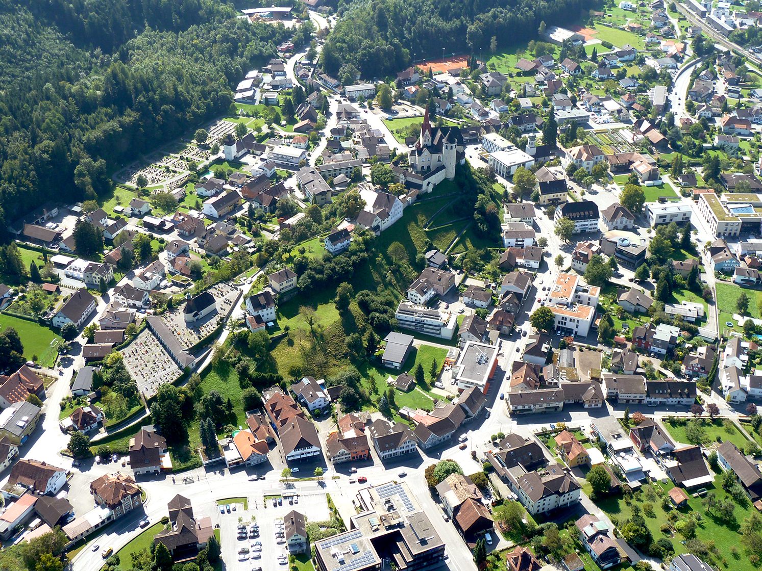 Luftbild von Rankweil Luftbild von Rankweil