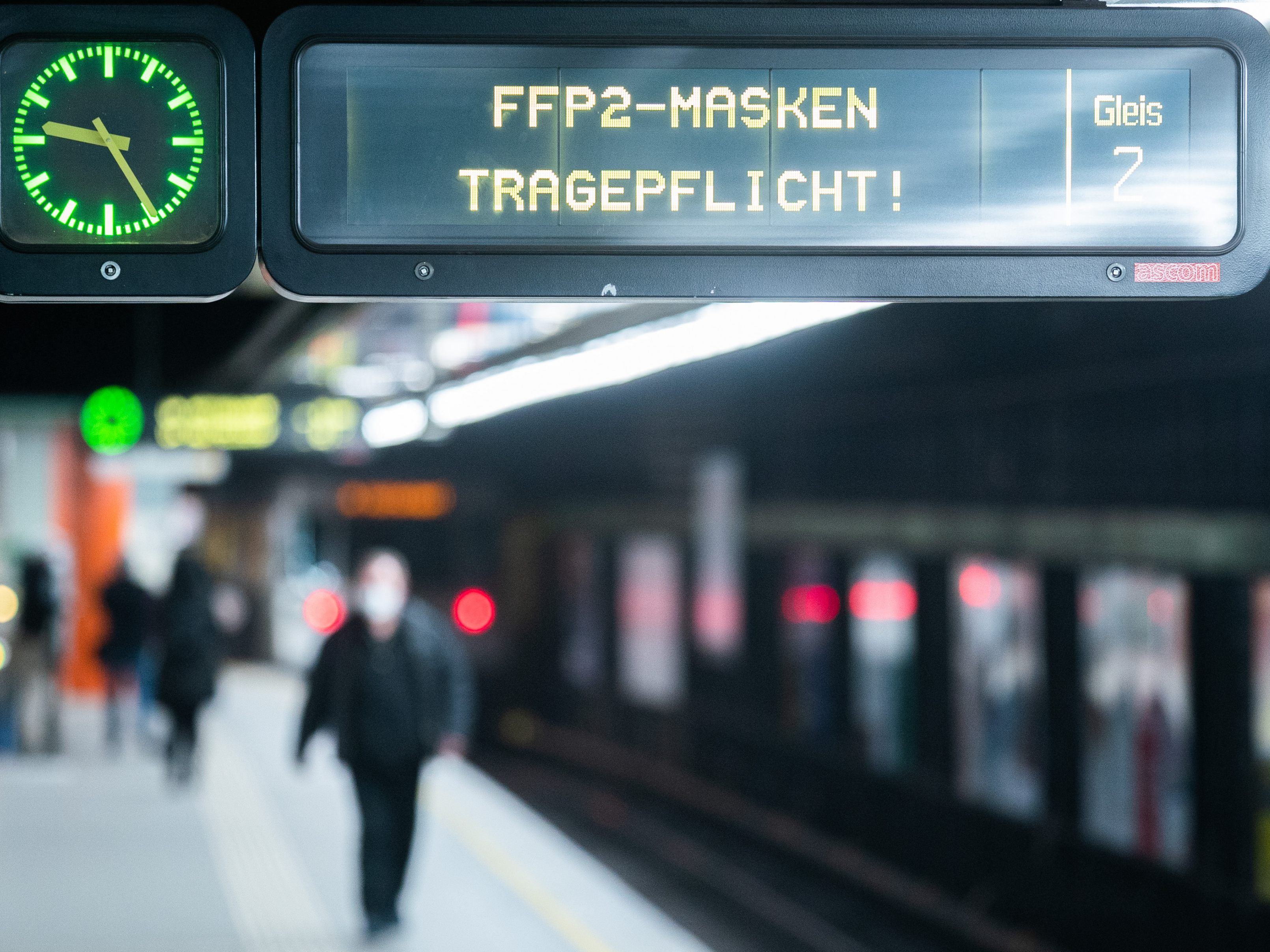 Öffis: Diese Anzeige wird man wohl nicht mehr sehen. Öffis: Diese Anzeige wird man wohl nicht mehr sehen.