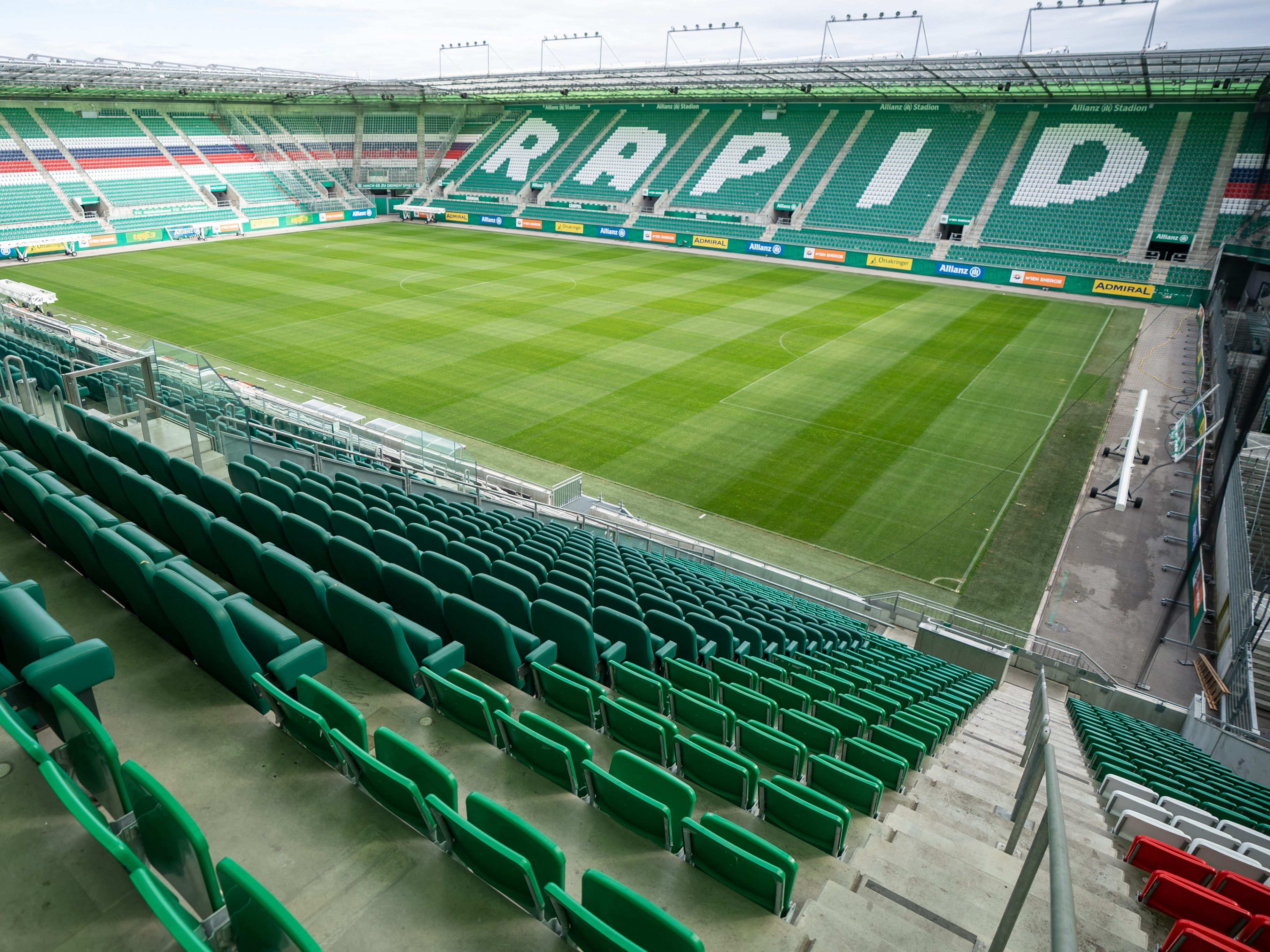 Das neue Rapid-Projekt entsteht neben dem Happel-Stadion. Das neue Rapid-Projekt entsteht neben dem Happel-Stadion.