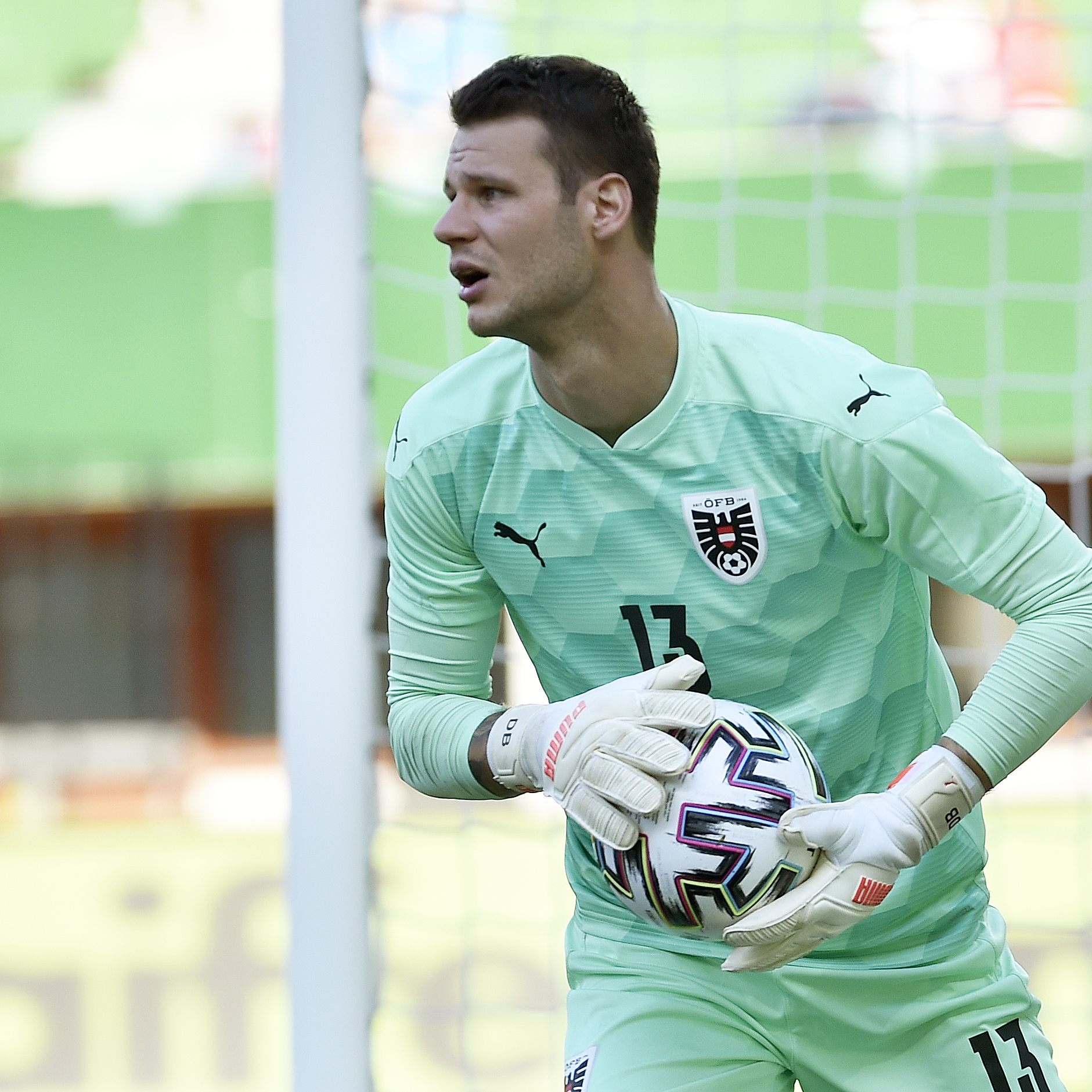 Torhüter Daniel Bachmann verhinderte heute mit guten Paraden mehrfach einen Gegentreffer.