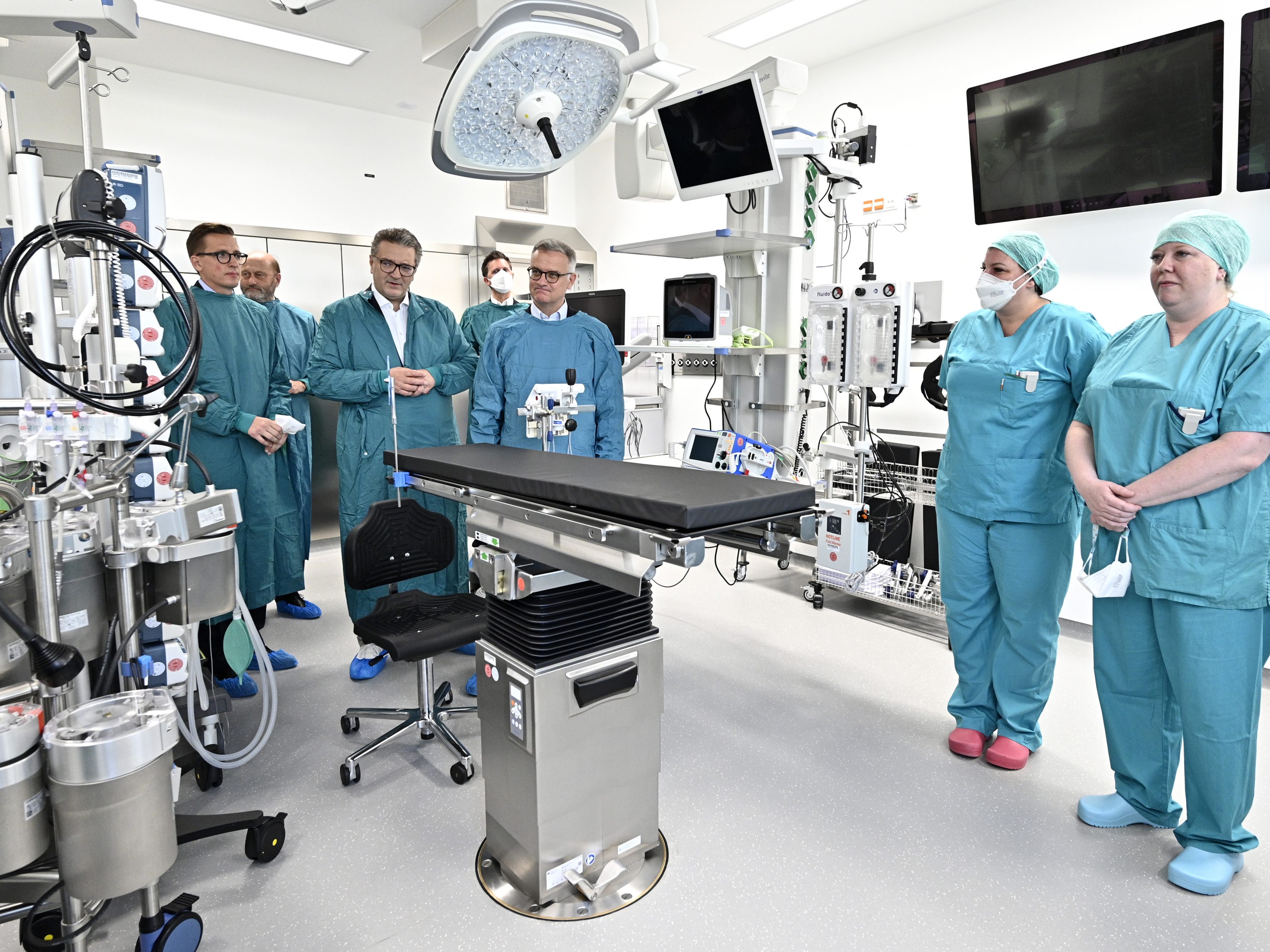 Das OP-Zentrum für Kinder wird in Betrieb genommen.