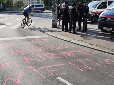 Der Vorfall ereignete sich bei einer Klima-Demo im Mai 2019.