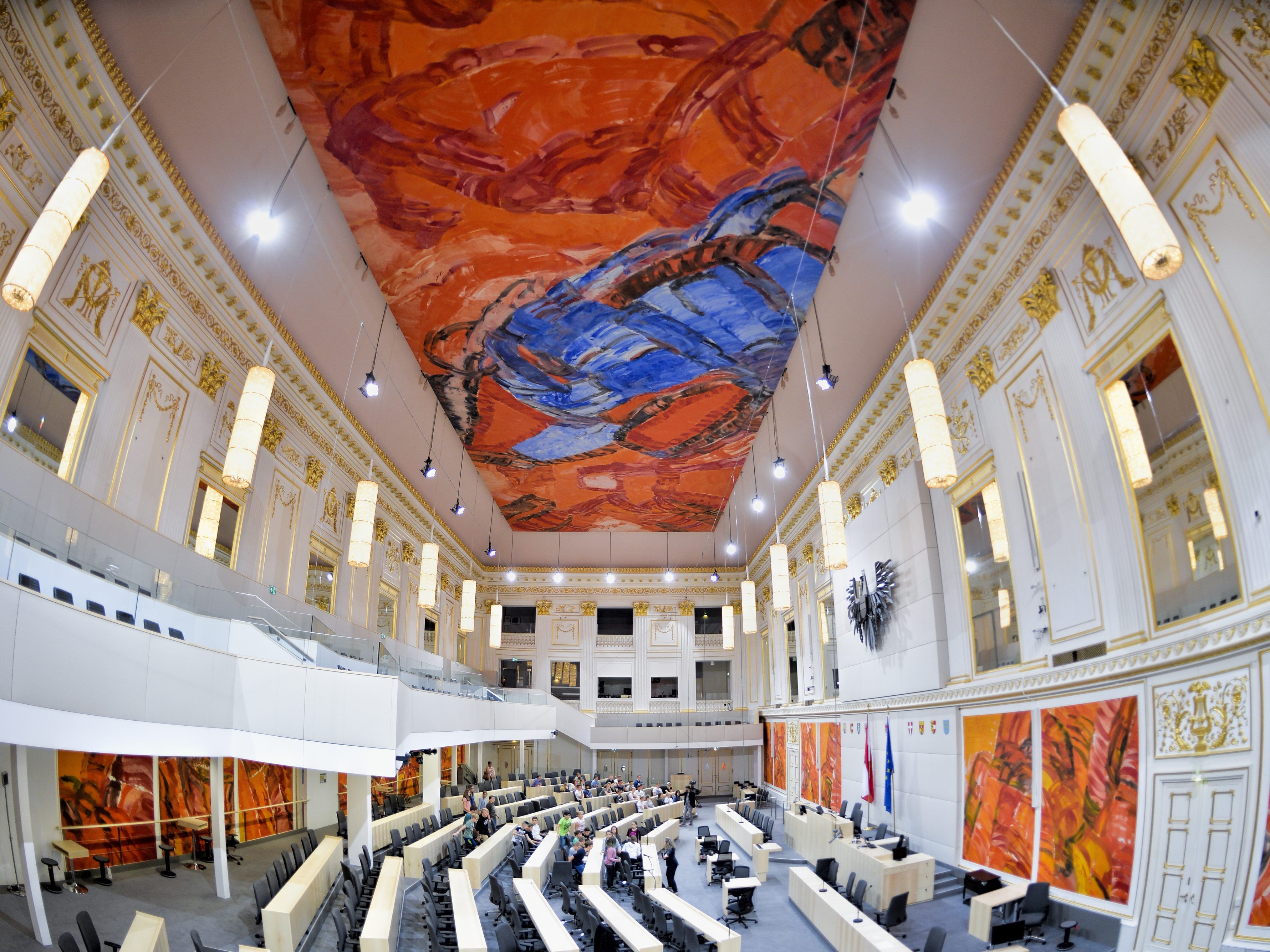 Im Großen Redoutensaal der Hofburg werden die Concordia-Preise verliehen Im Großen Redoutensaal der Hofburg werden die Concordia-Preise verliehen
