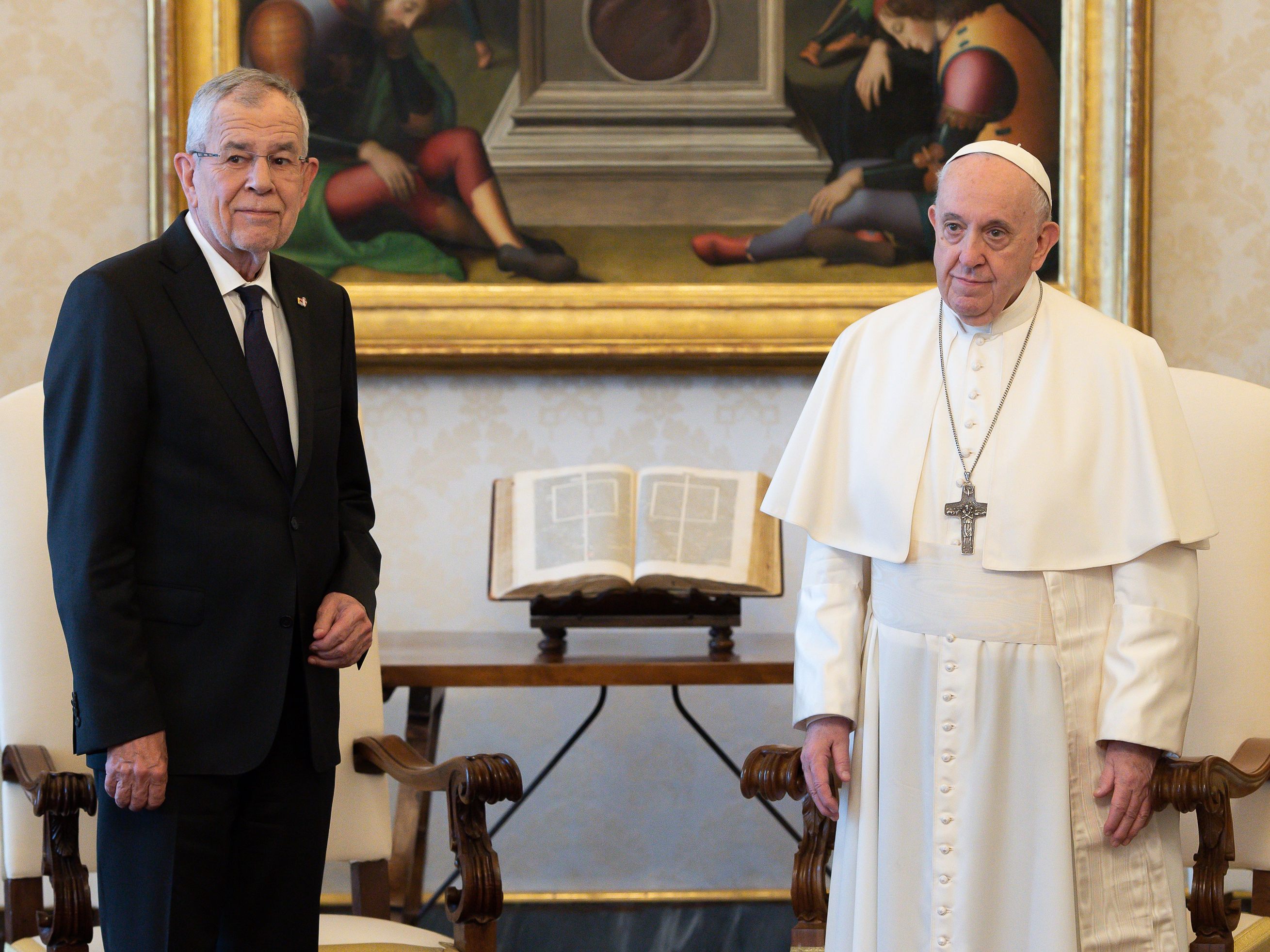 Papst Franziskus empfing zum zweiten Mal den österreichischen Bundespräsidenten.