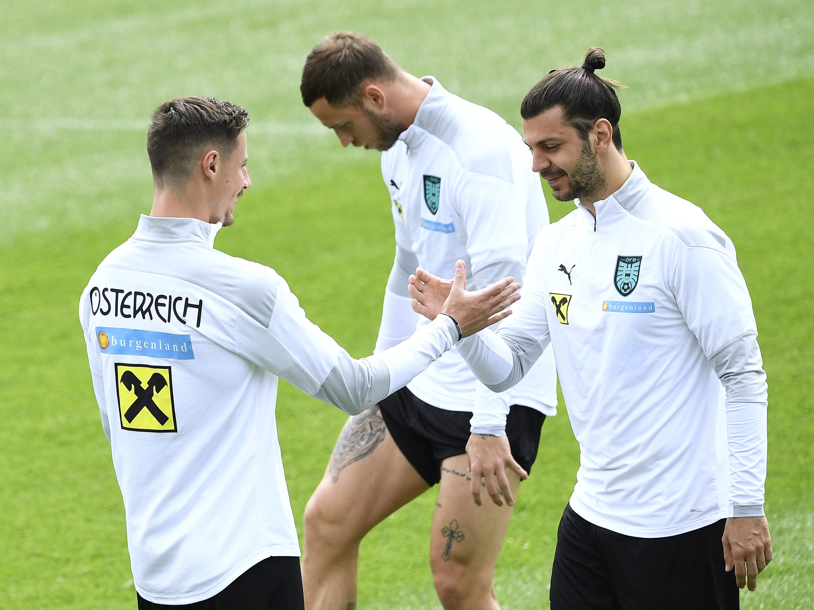 Aleksandar Dragovic äußerte sich vor der Fußball-EM zu verschiedenen Punkten. Aleksandar Dragovic äußerte sich vor der Fußball-EM zu verschiedenen Punkten.