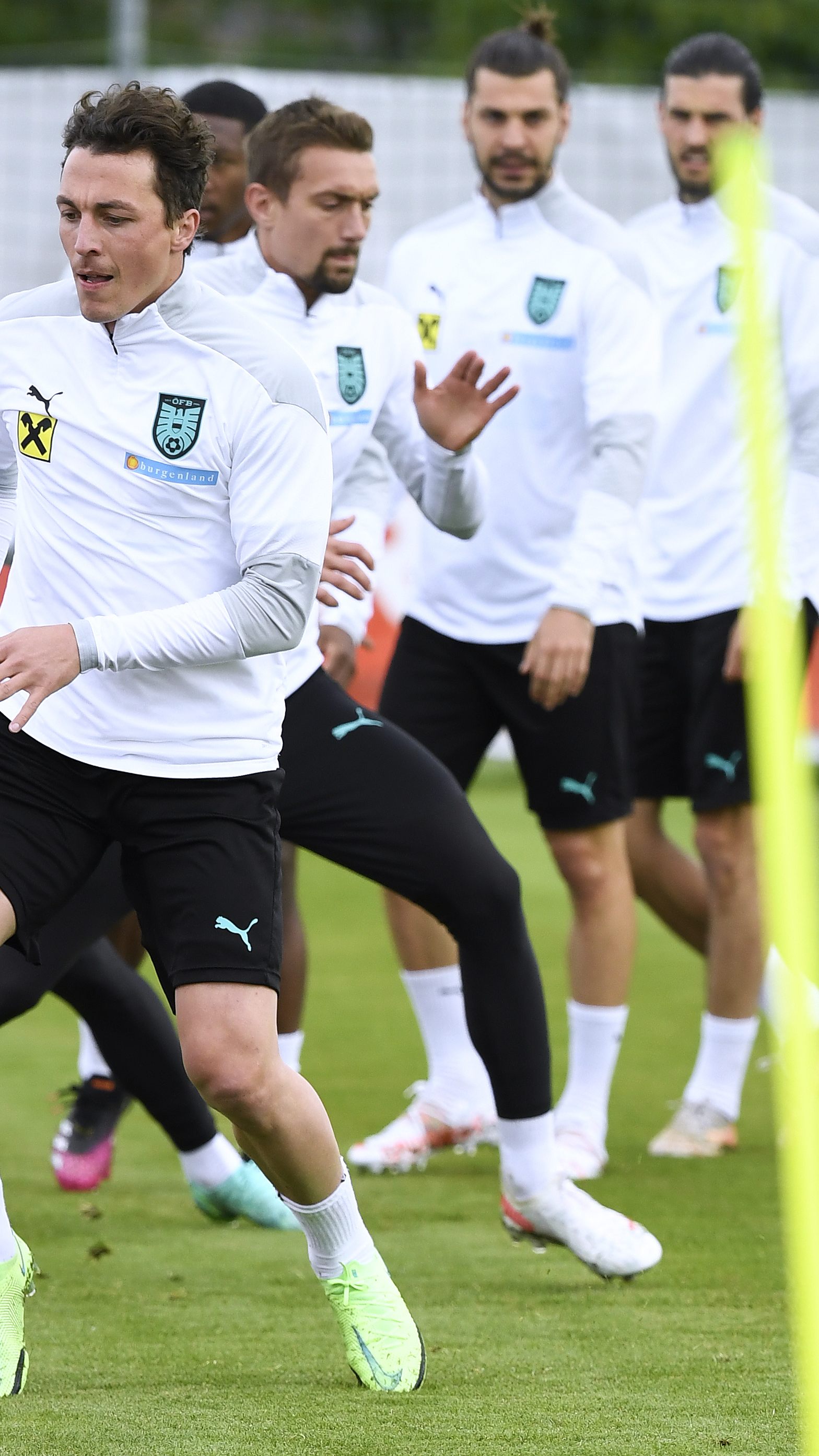 "Vielleicht werde ich noch einmal die eine oder andere Position verändern", so Teamchef Franco Foda.