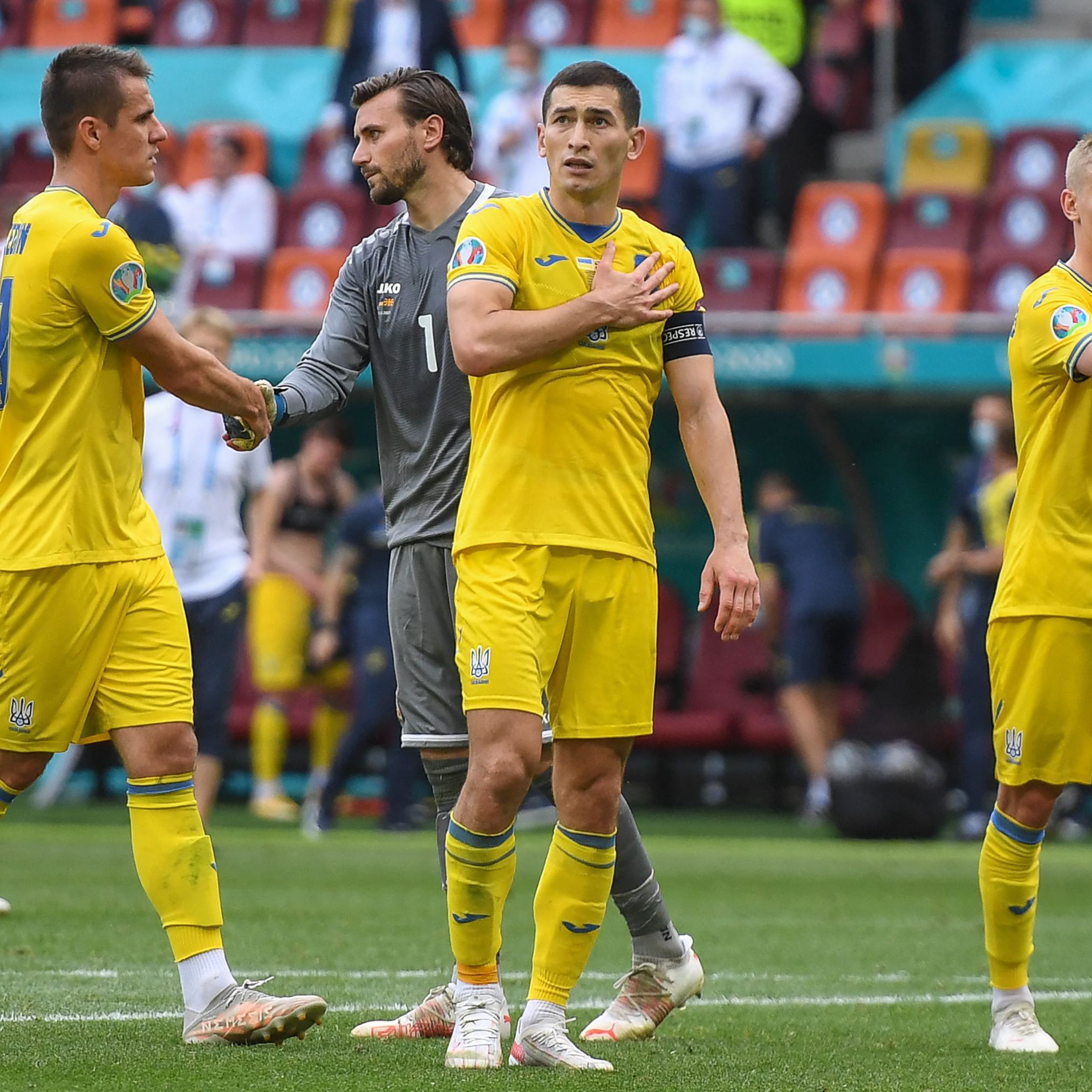 Die Mannschaft aus der Ukraine durften einen Sieg feiern.