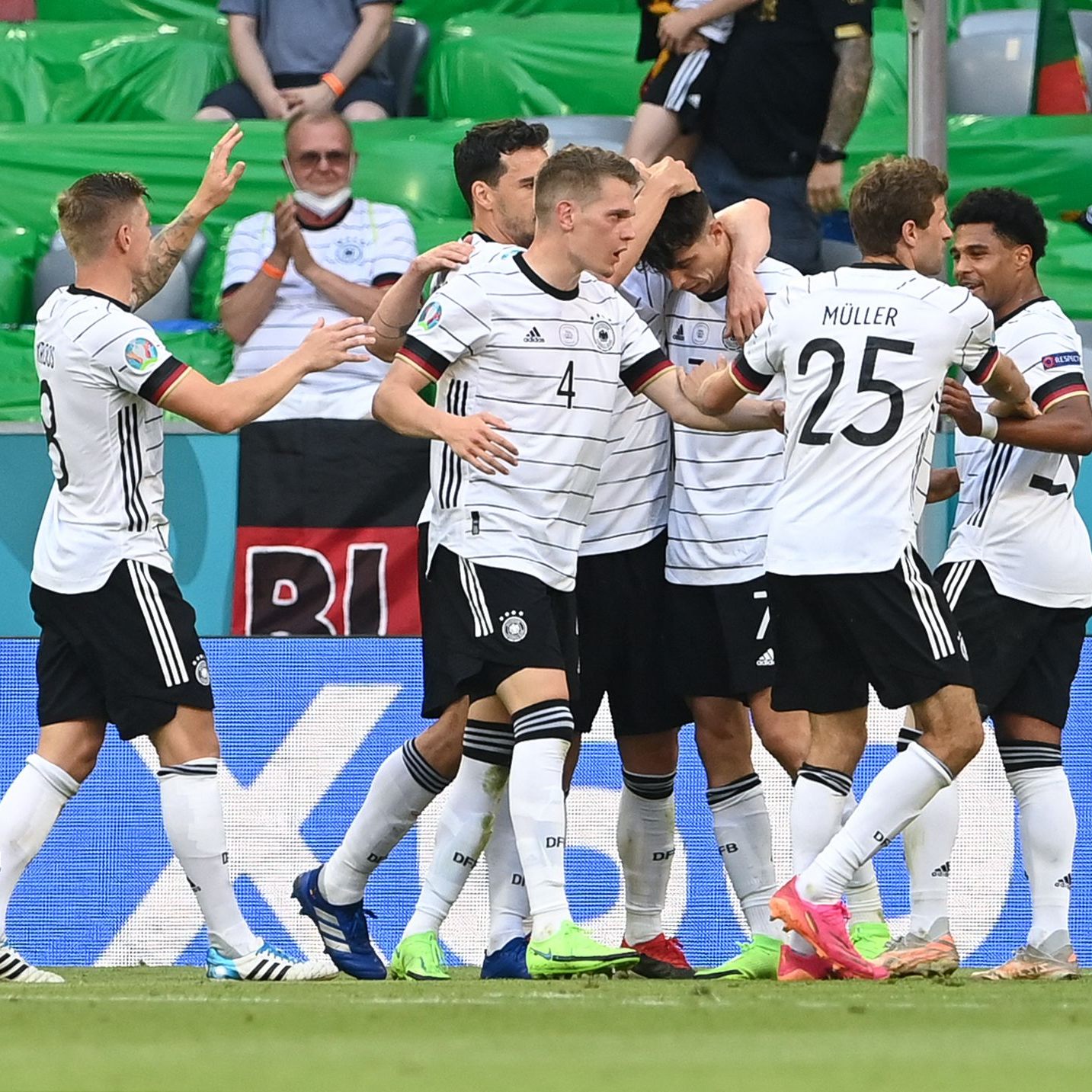 Deutschland zeigte sich heute gegen Portugal nahezu in Bestform.