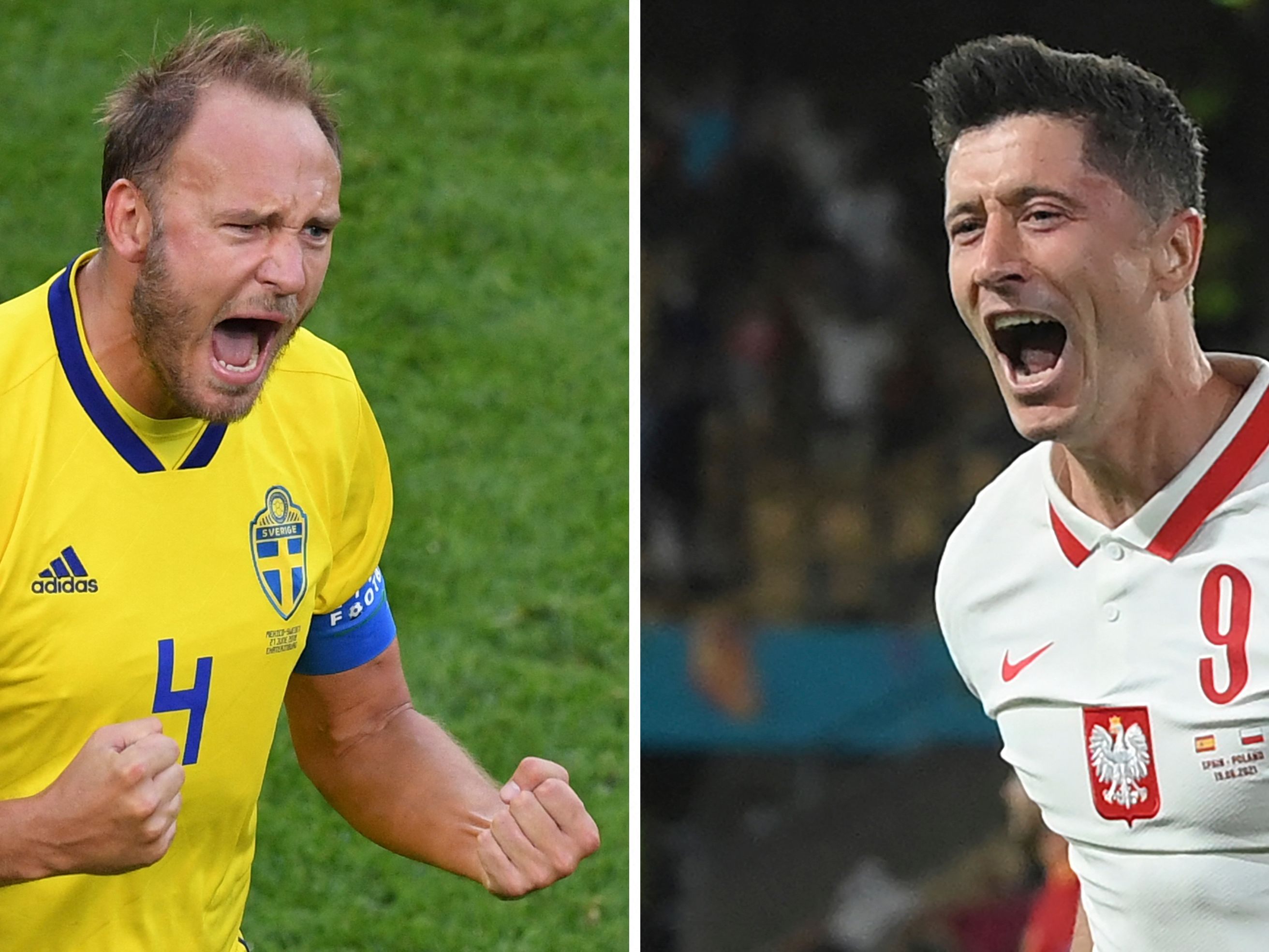 LIVE-Ticker zum EM-Spiel Schweden gegen Polen ab 18.00 Uhr.