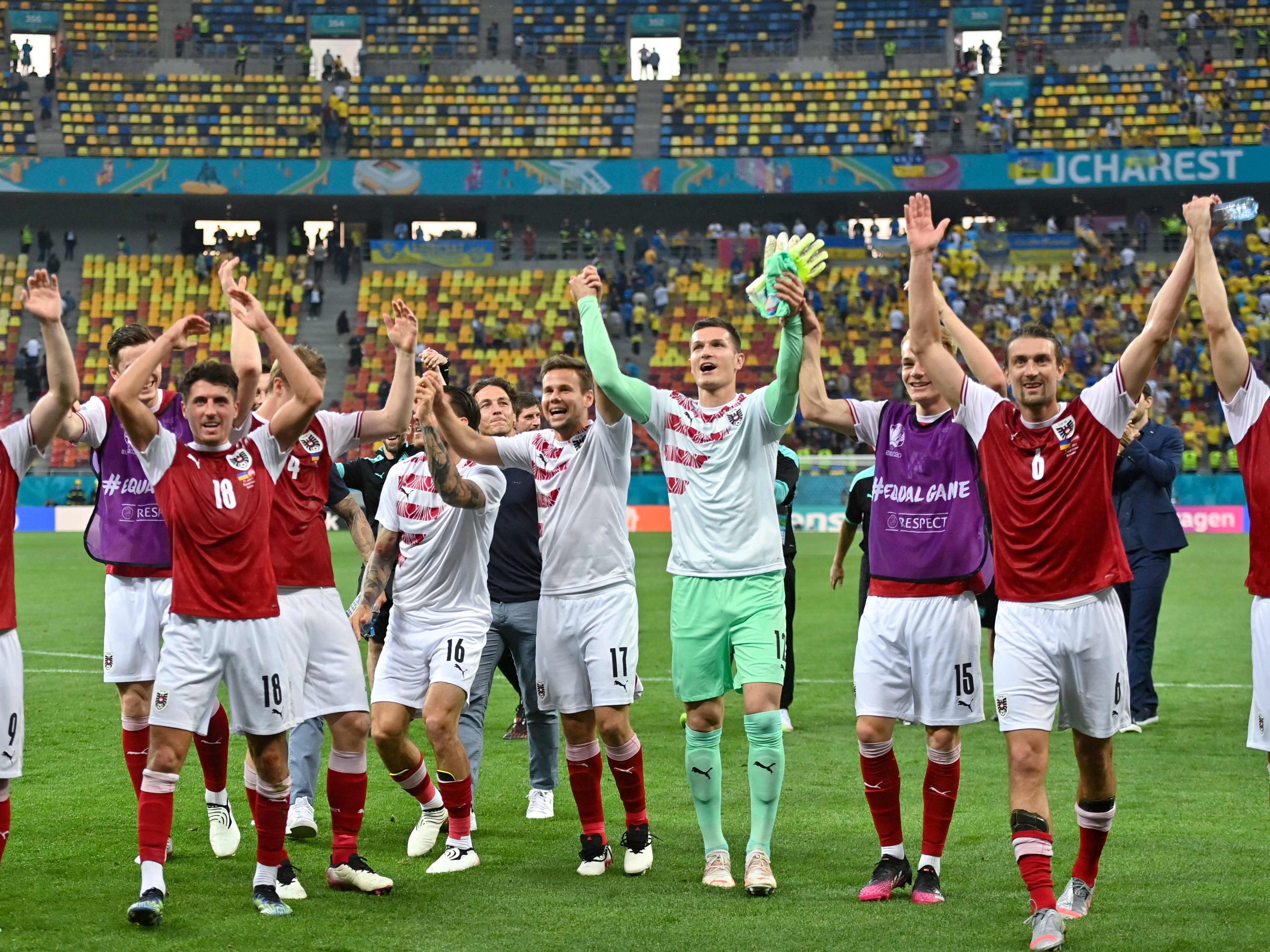 Der Montag brachte ein gutes EM-Resultat für Österreich. Der Montag brachte ein gutes EM-Resultat für Österreich.