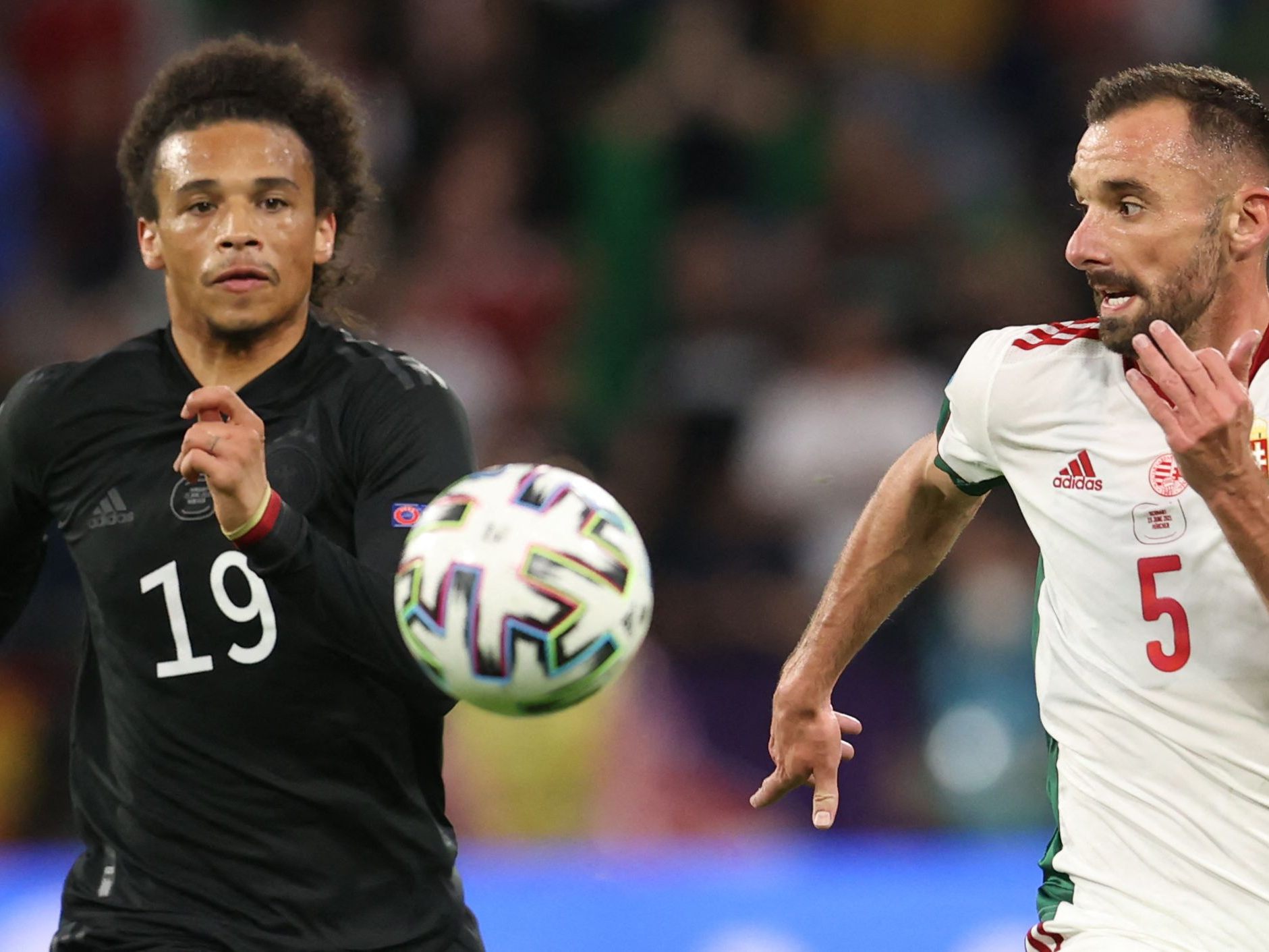 Ungarn forderte Deutschland in der Gruppe F: 2:2.